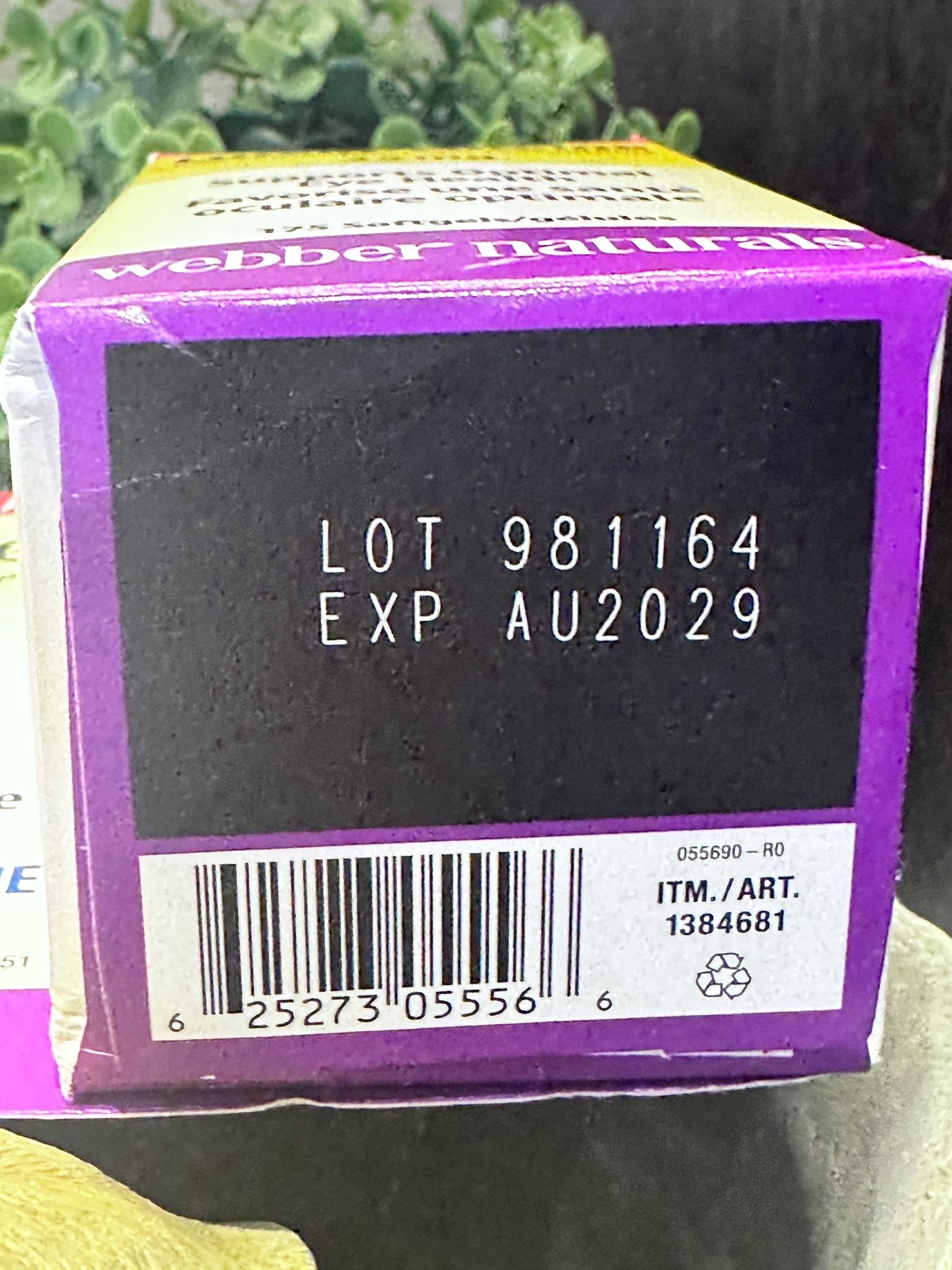 RZ08 WN Lutein 葉黃素 25mg 175粒 **到期日:約 2029/08