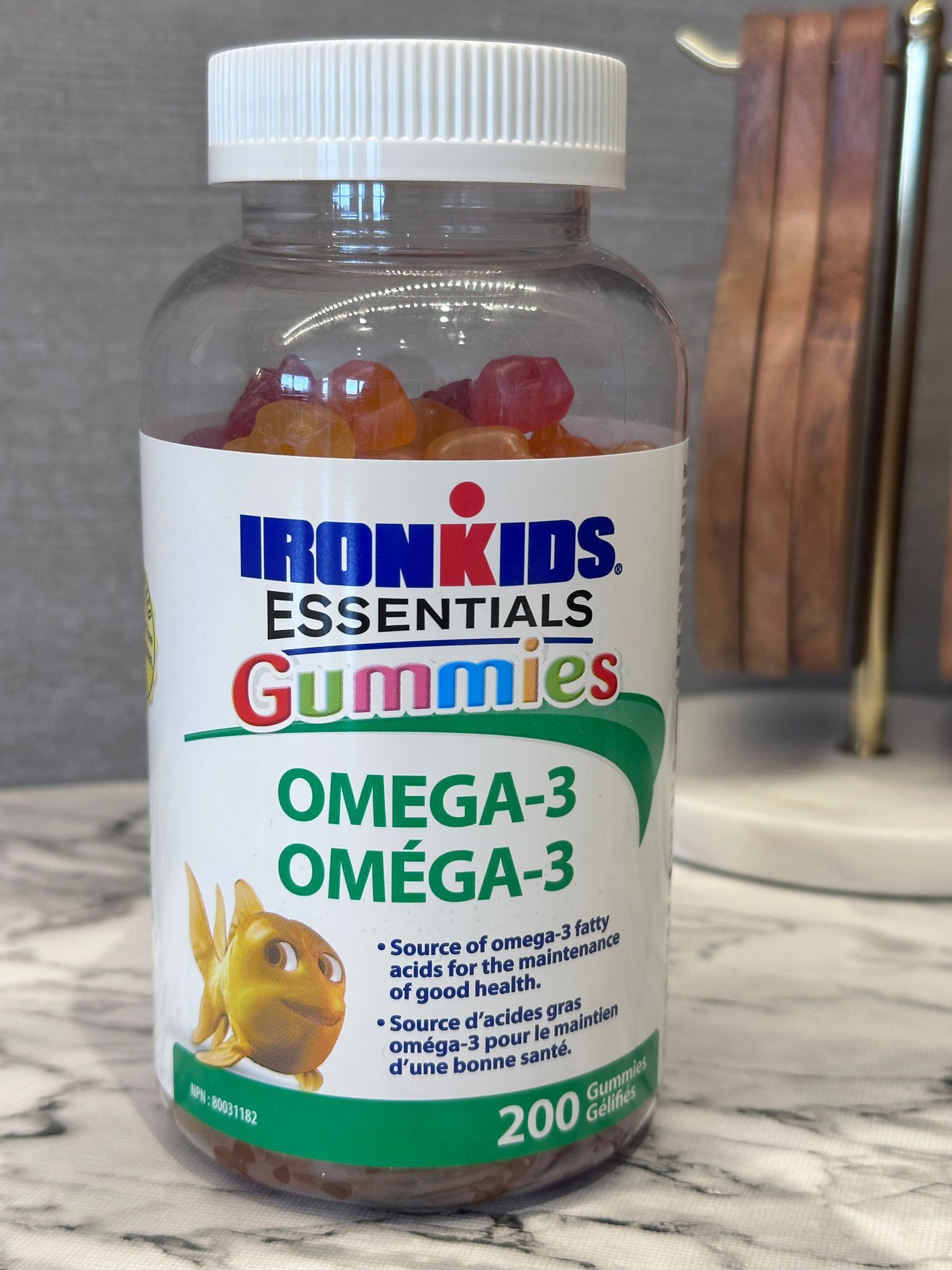 RZ11 IronKids 兒童Omega-3軟糖 200粒 **到期日: 約 2027/11