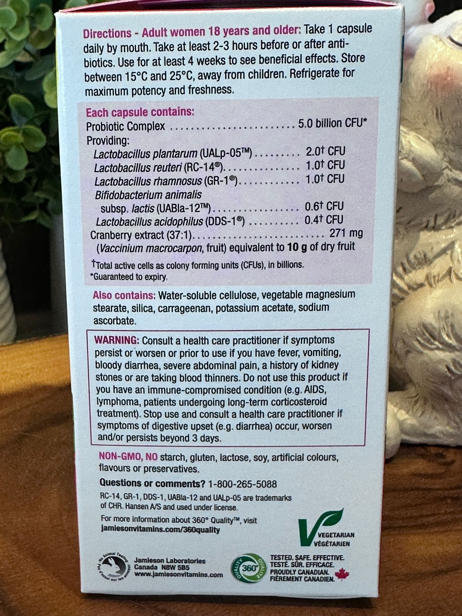 RZ12 JMS Women’s  Probiotic 女性益生菌 65粒 **到期日:約 2026/09