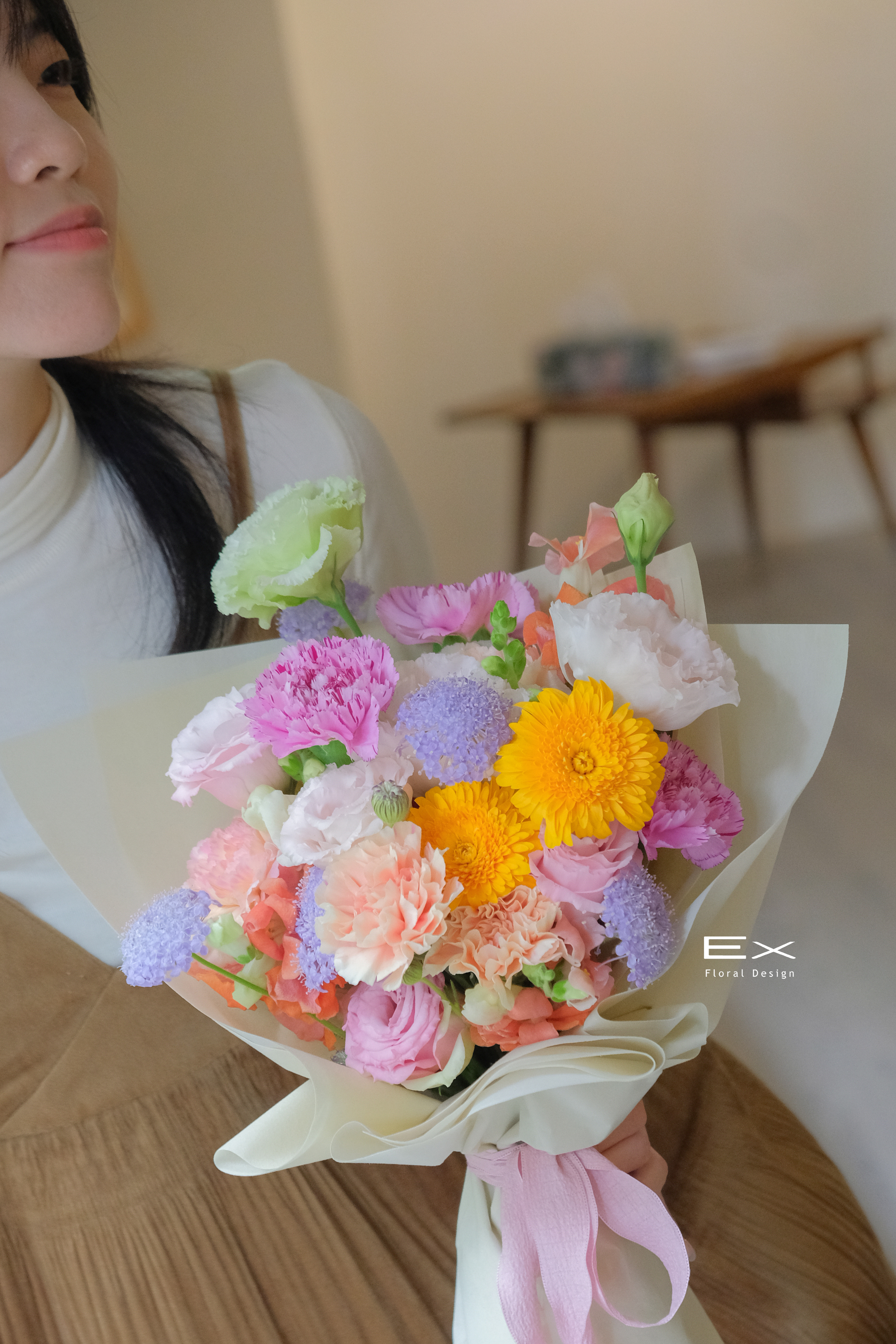 擁染｜精緻小花束