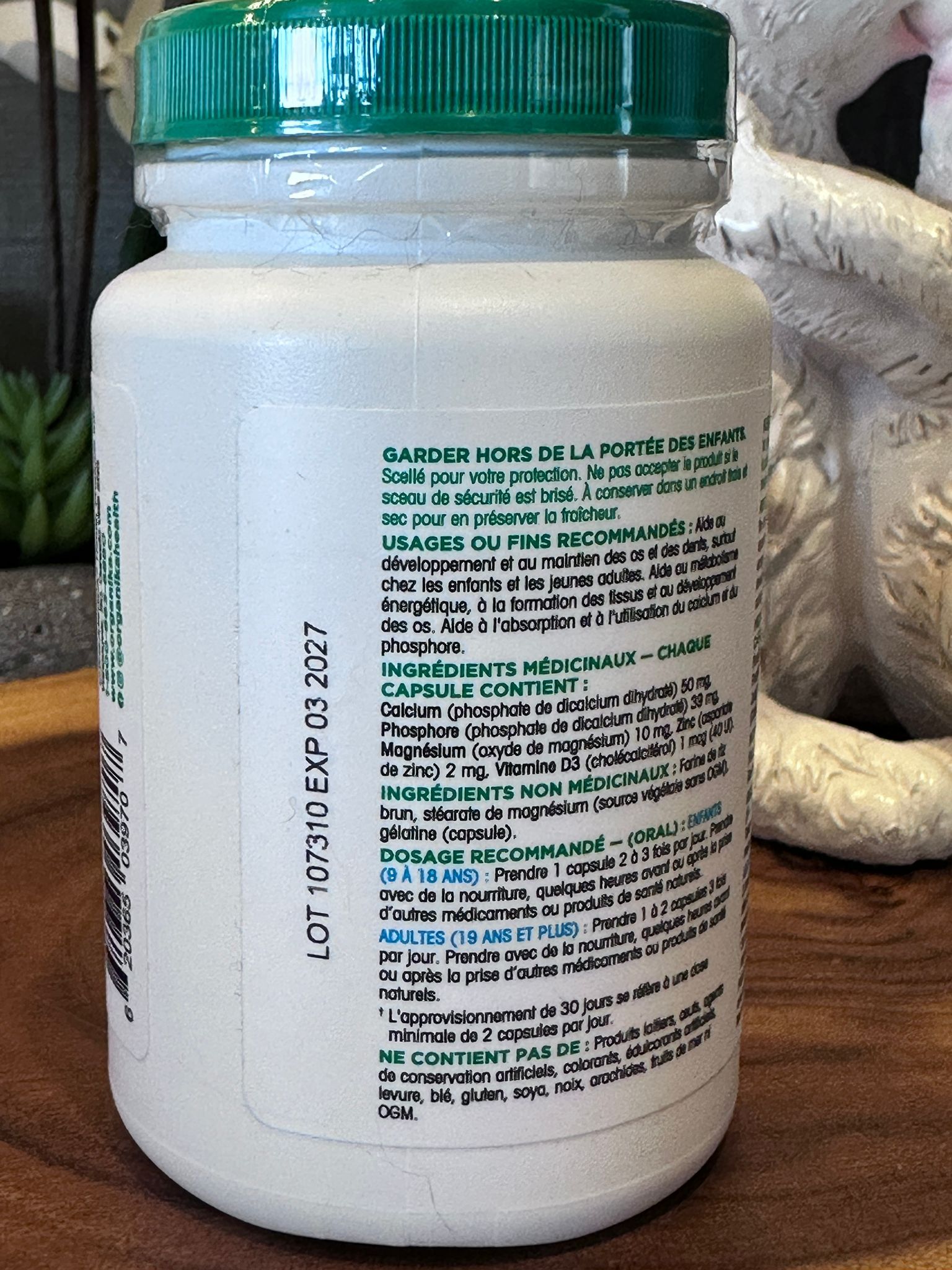 RZ14 Organika Grow Plus 兒童生長因子 60粒 (9歲以上)  **到期日:約2027/07