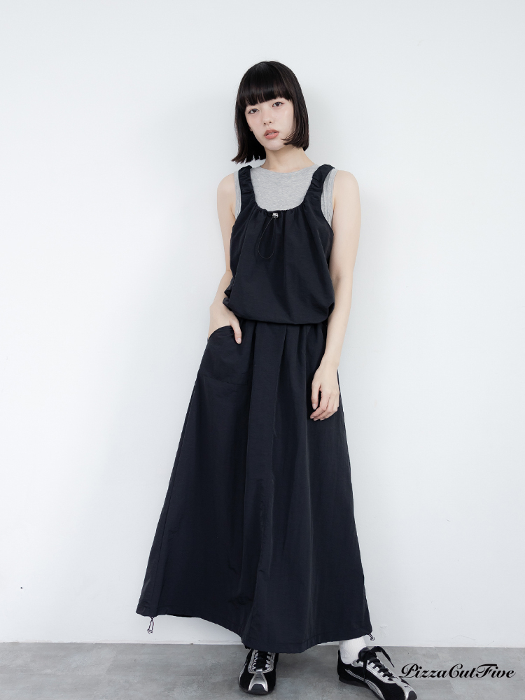 兩件式背心腰身洋裝 PizzaCutFive PCF262486057