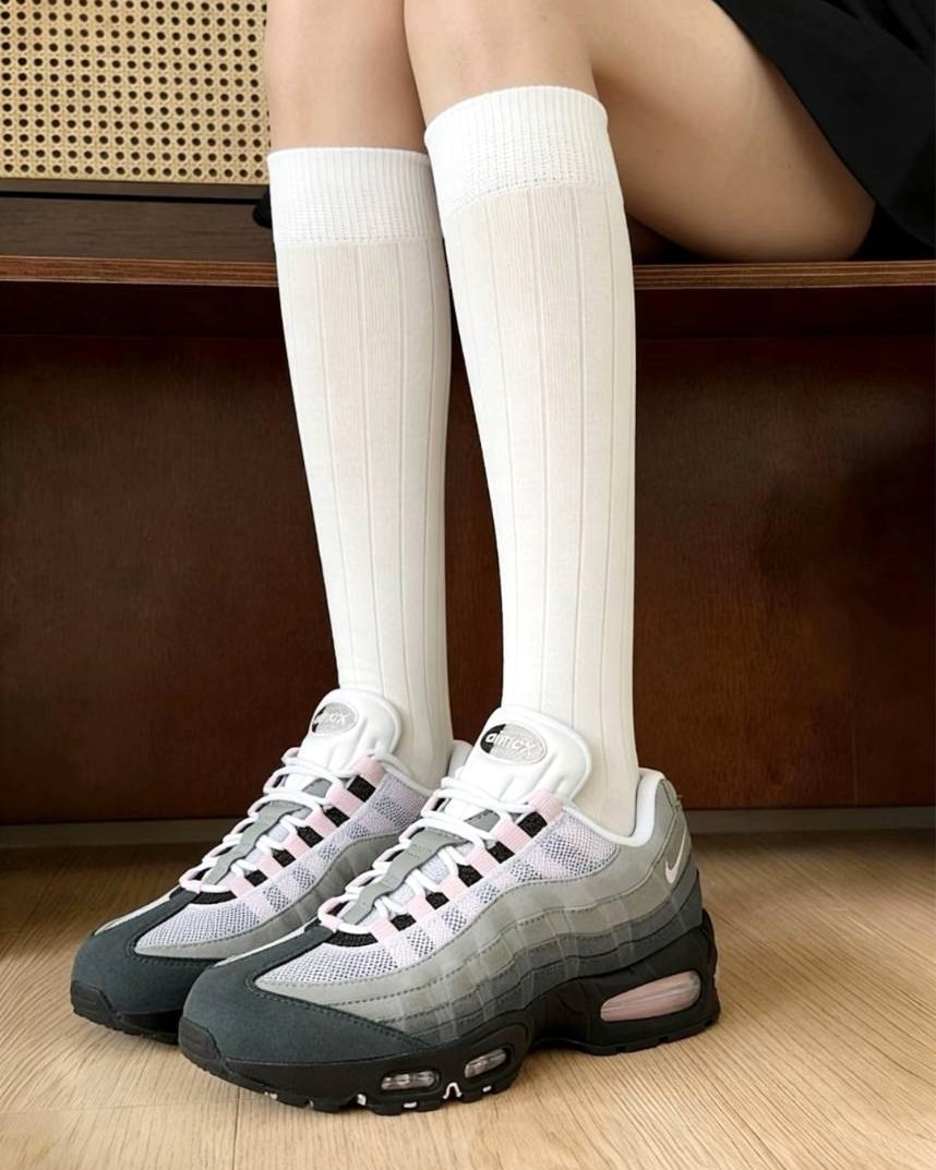 Lisa同款🖤NIKE W AIR MAX 95 OG 冰晶粉銀 女鞋
