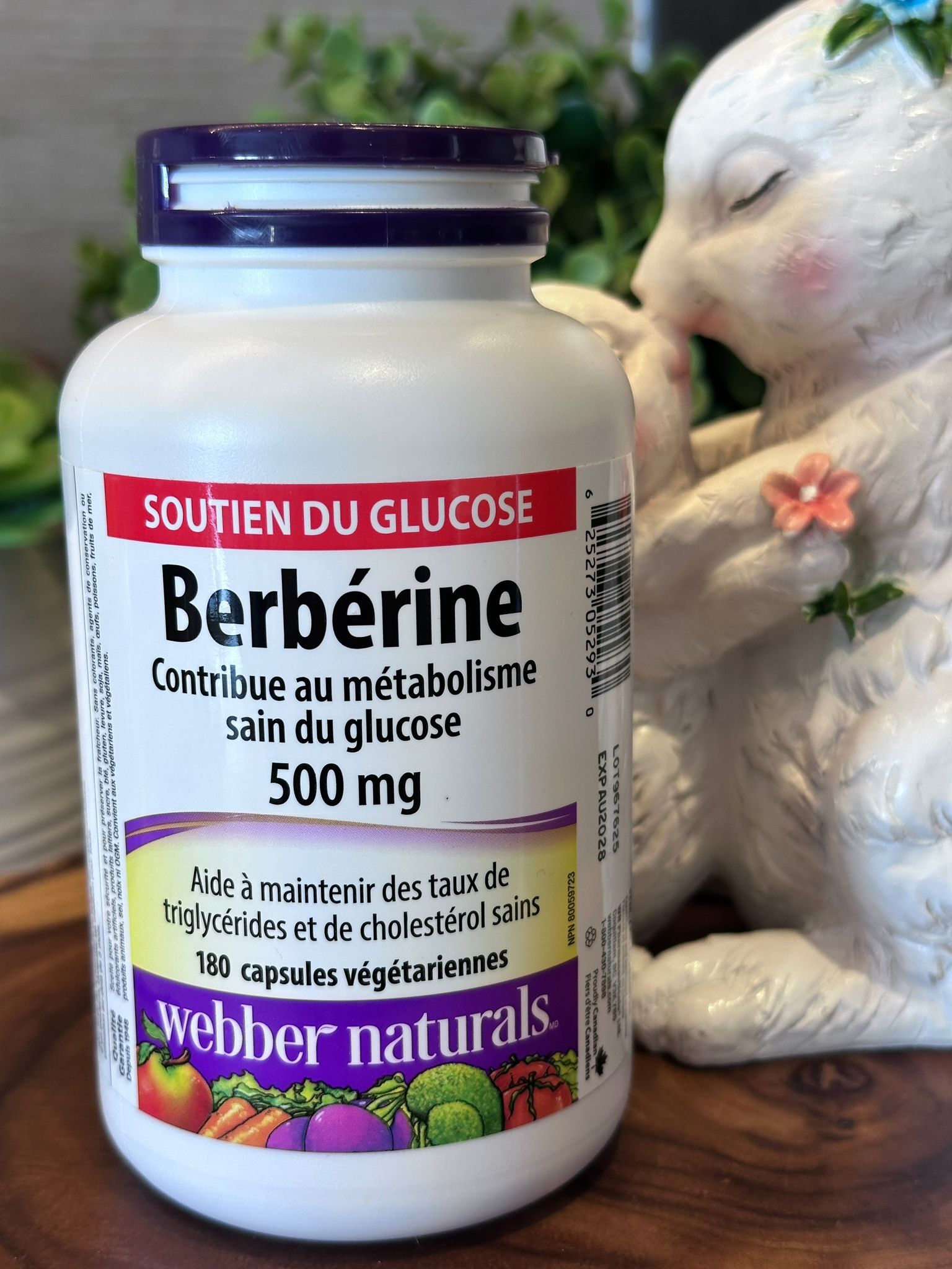 RZ18 WN Berberine 黃連素 500mg 180粒 **到期日: 約 2029/08