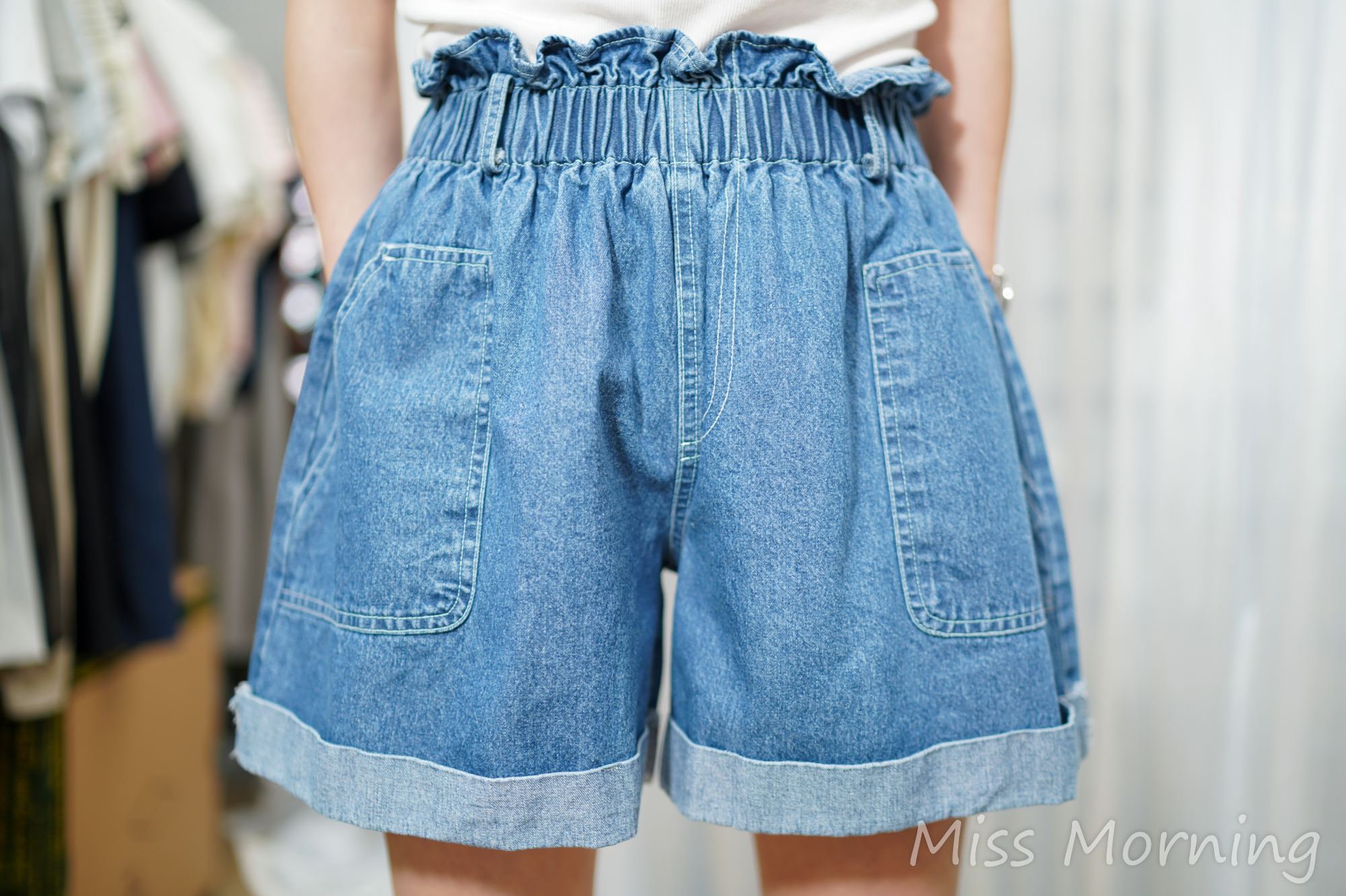 束束牛裙褲(34123)