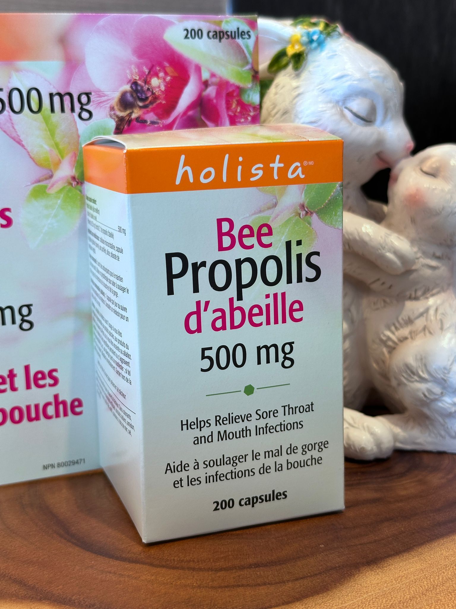 RZ22 Holista Bee Propolis 天然蜂膠膠囊 500mg 200粒 **到期日: 約 2029/03