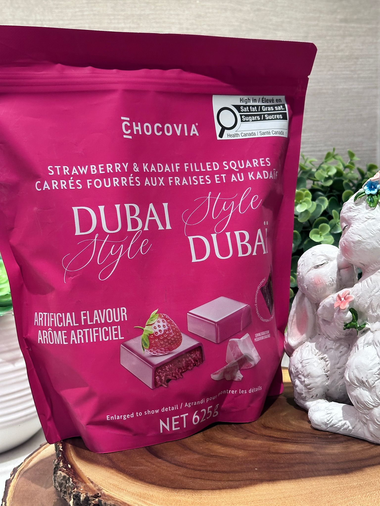 RZ31 Chocovia 杜拜風格士多啤梨餅 (獨立包裝) 625g **到期日:約 2027/03