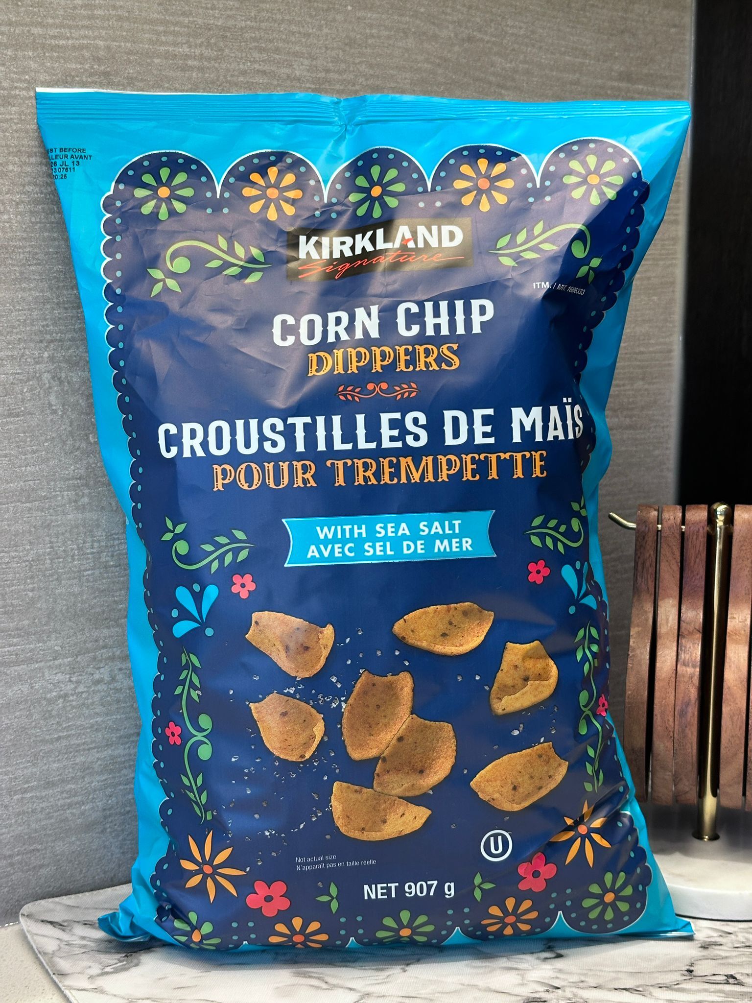 RZ34 Kirkland 粟米脆片 907g **到期日: 約 2026/07