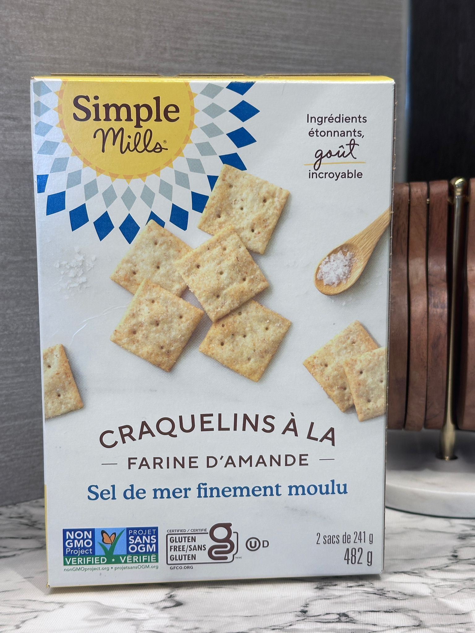 RZ35 Simple Mills 杏仁粉餅乾 482g  **到期日: 約 2026/08