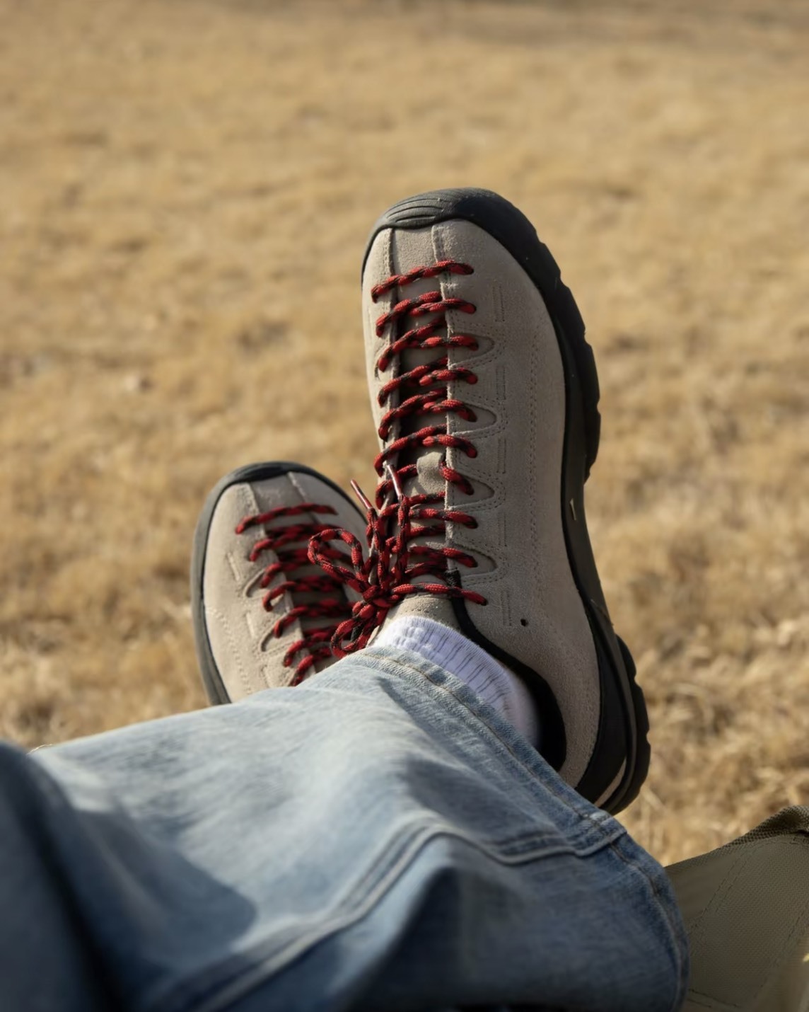 【預購】KEEN JASPER 露營徒步鞋 沙紅色 1002672