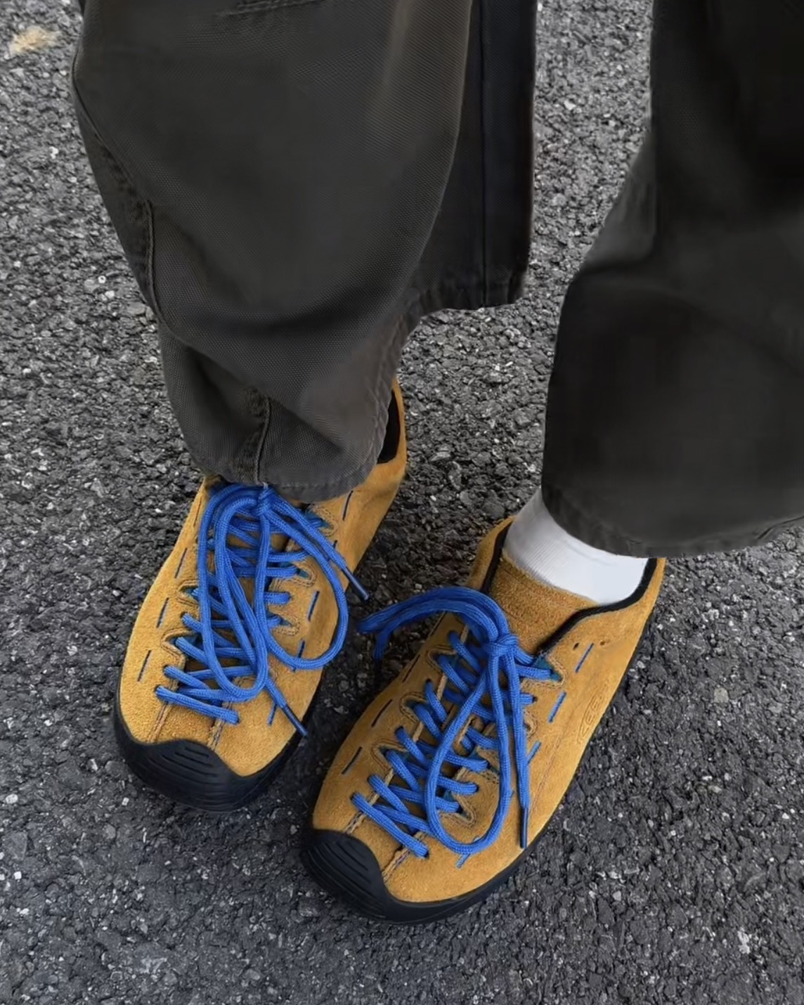 【預購】KEEN JASPER 露營徒步鞋 棕藍色 1002661