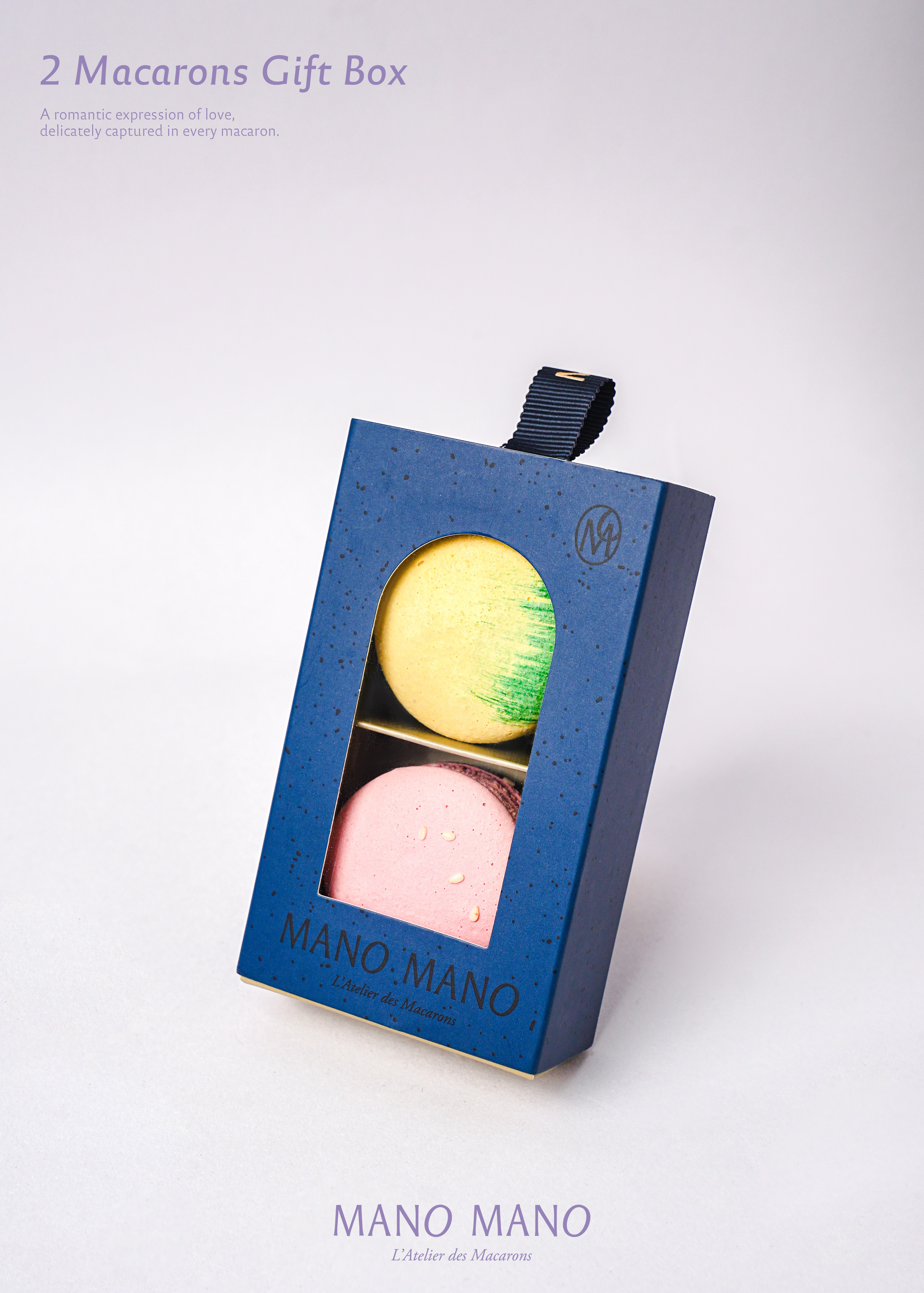 經典手工馬卡龍禮盒 | 2入