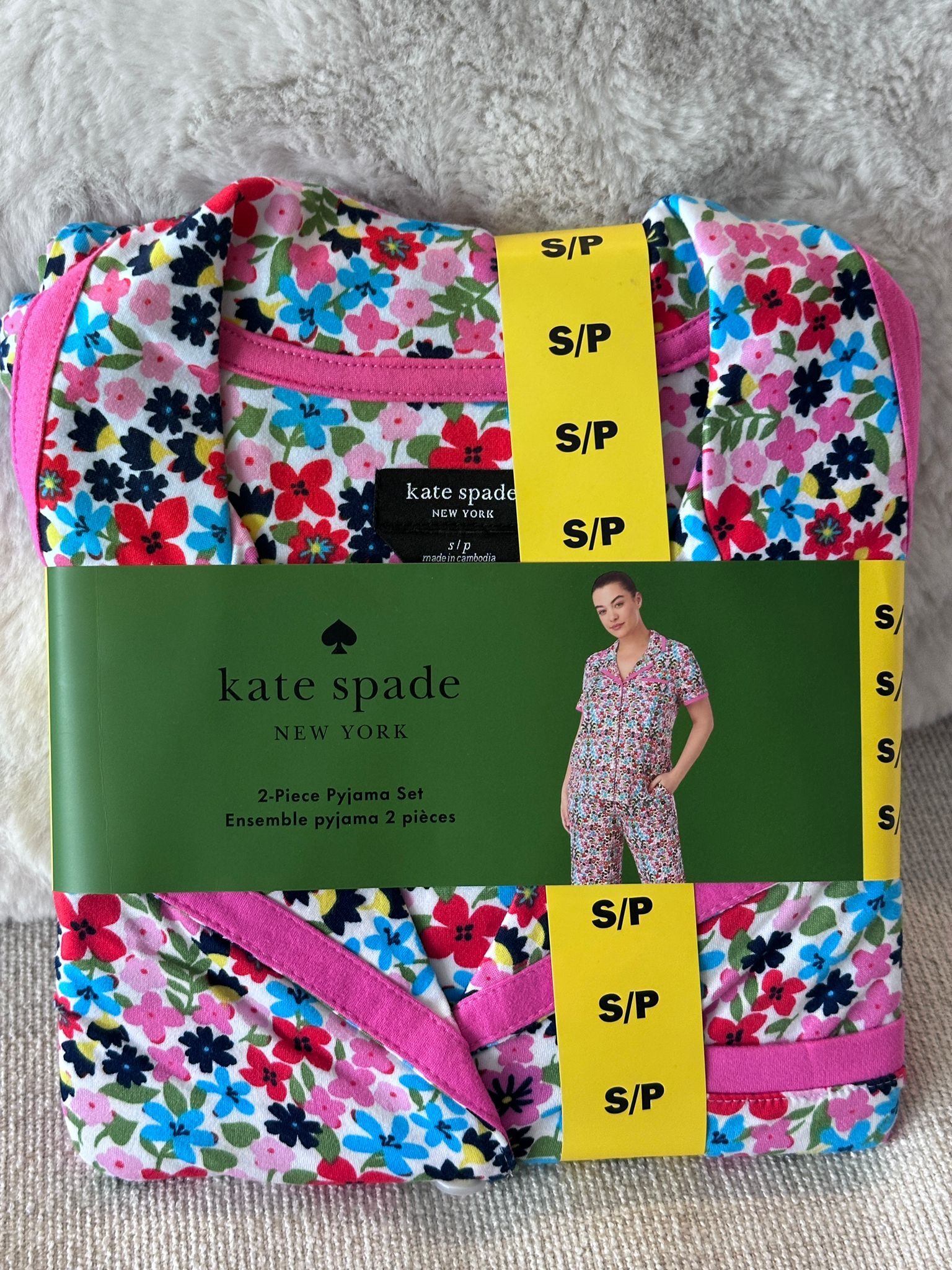 RZ47 KS 女裝彩色花花睡衣2件裝