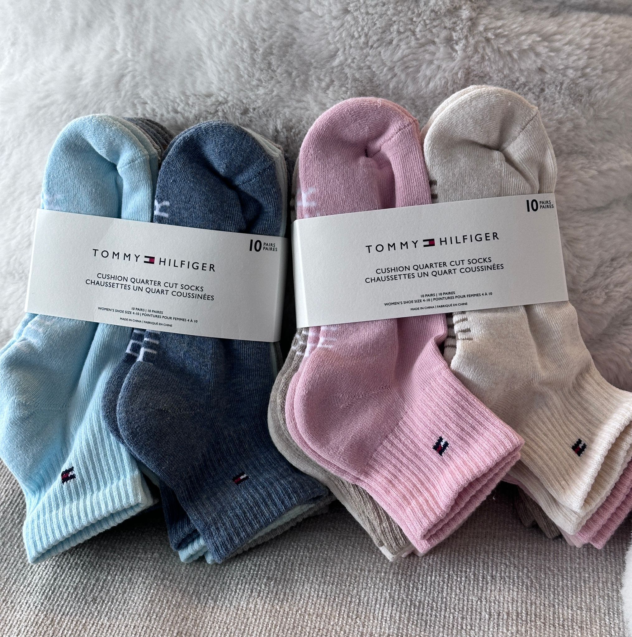 RZ49 Tommy 女裝短襪10對 US4-10