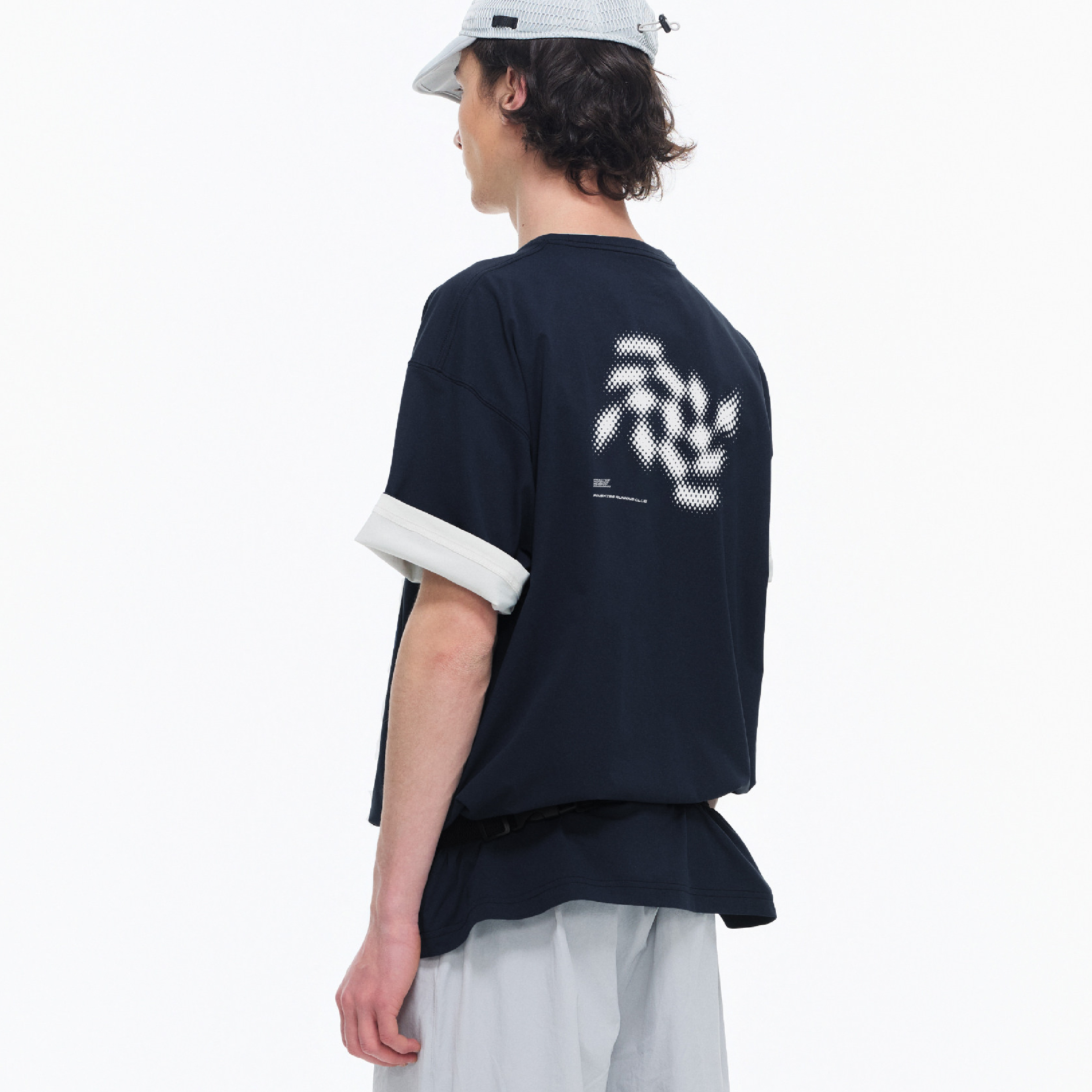 PIN SKTBS Polka Dot Flag Tee 波點旗幟 印花短Tee [P-T3326]