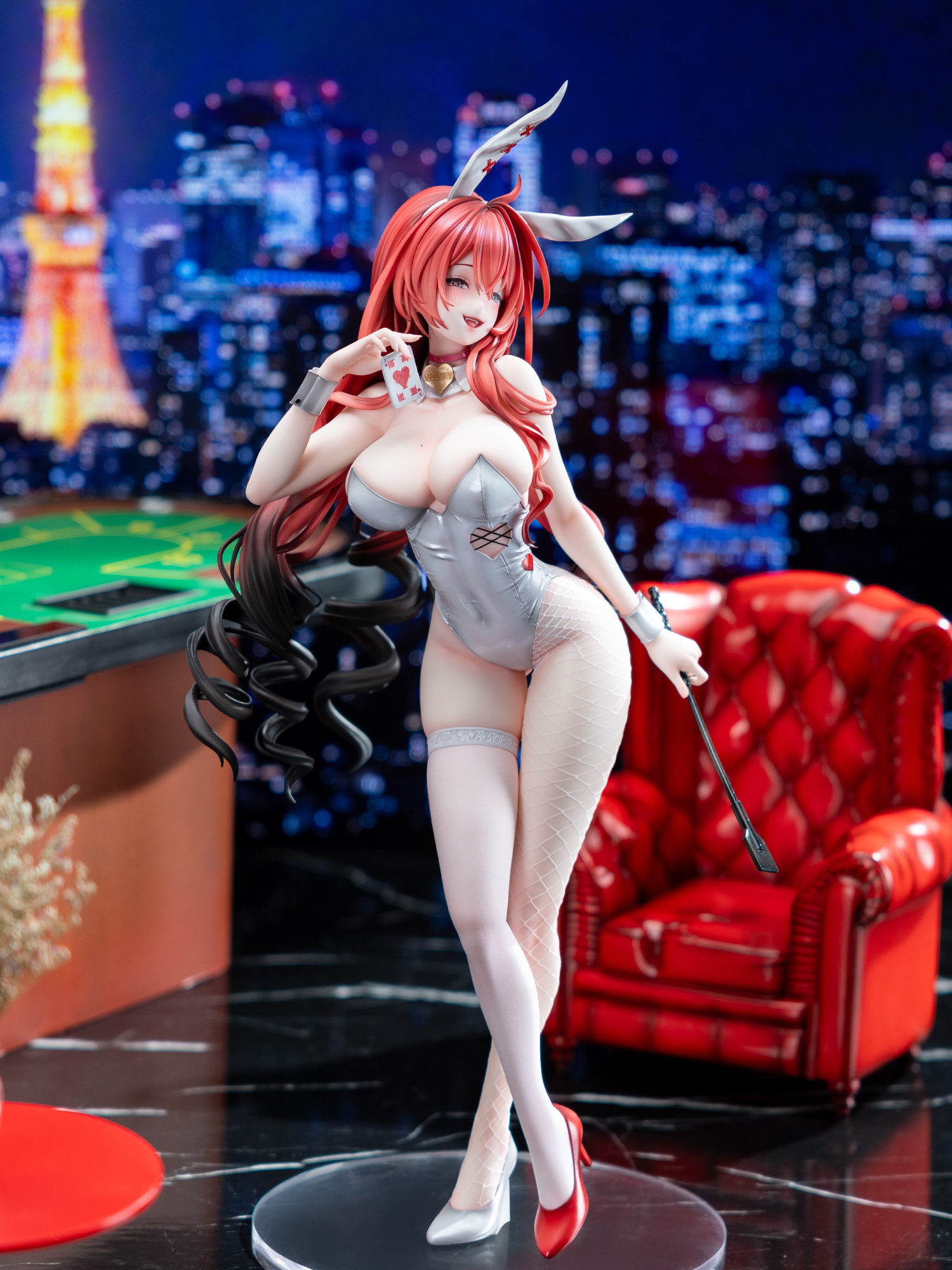 KAWA DESIGN BUNNY GIRL VELVET 1/4 SCALE FIGURE DELUXE EDITION 日本代理版