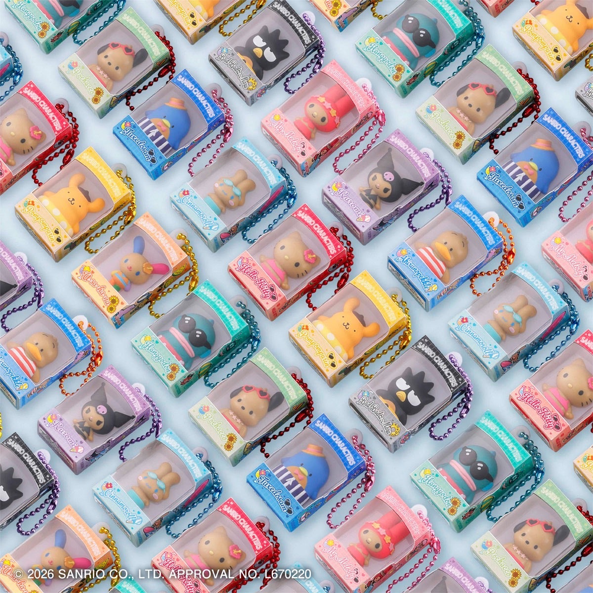 三麗鷗曬黑黑盲抽巧克力球食玩