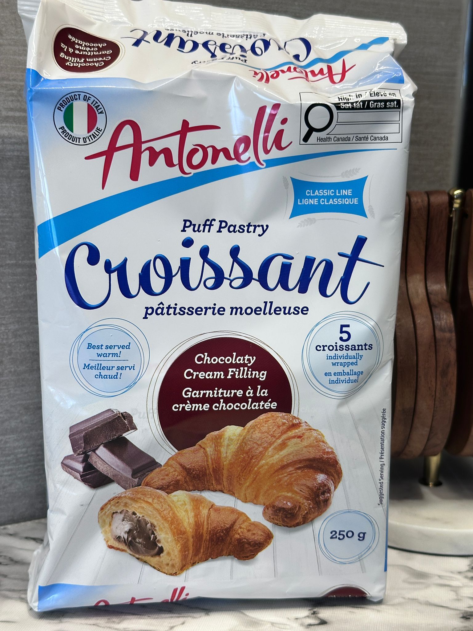 RZ52 Antonelli 迷你朱古力牛角包 250g ** 到期日: 約 2026/07