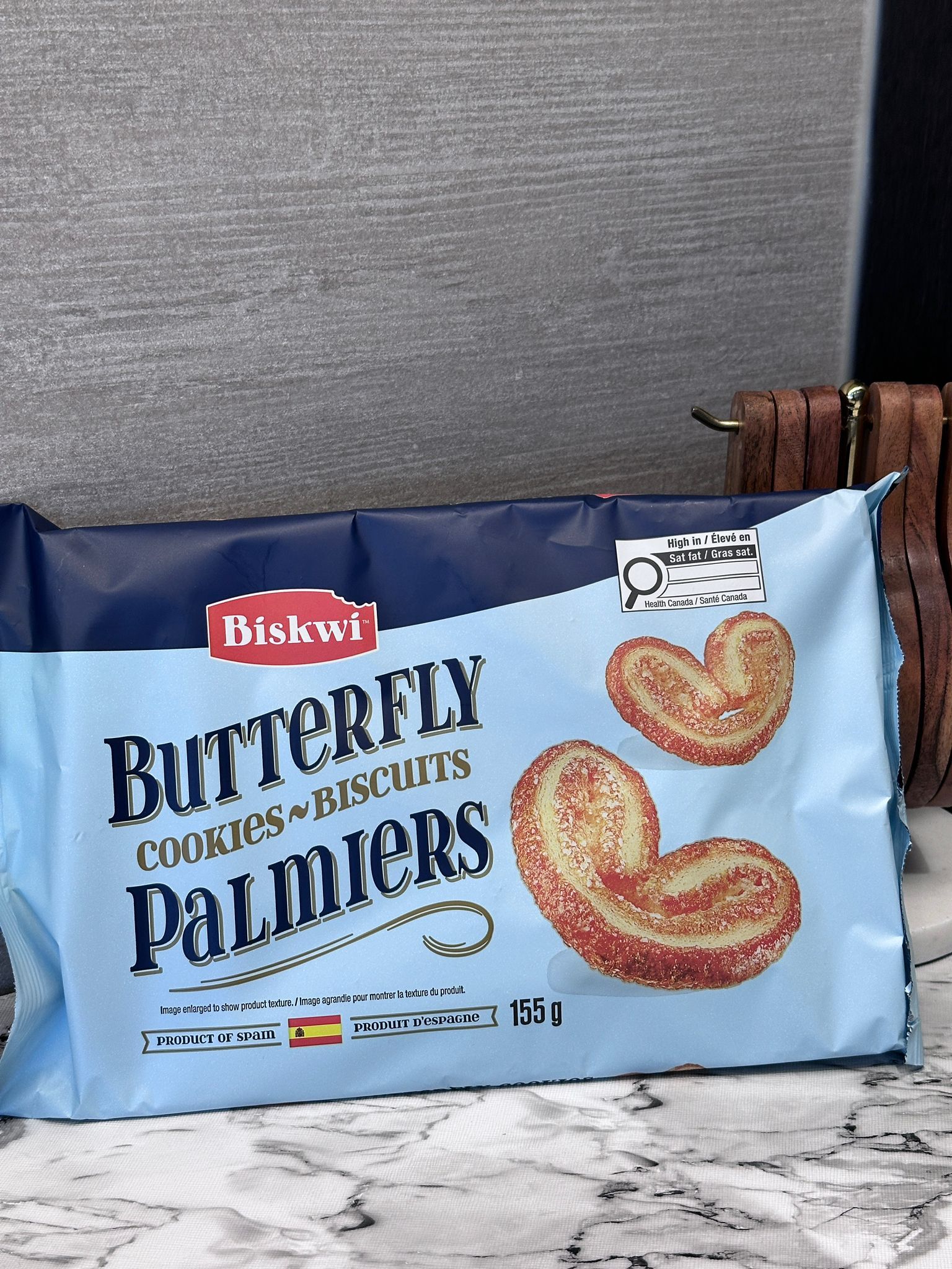 RZ53 Biskwi 蝴蝶酥 155g  **到期日: 約 2026/08