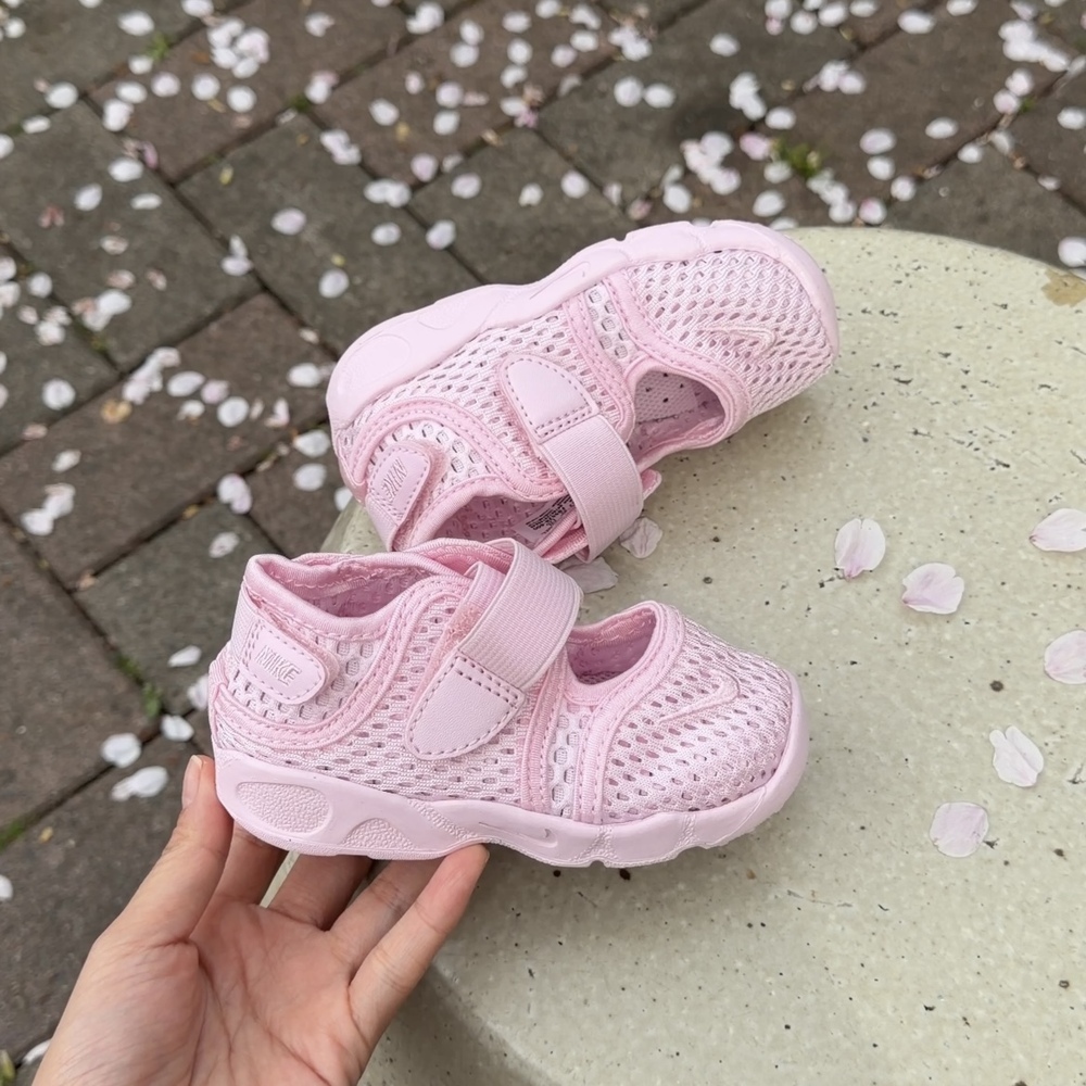 Nike Little Rift TD 日本新款 櫻花粉 粉色 忍者鞋 小童 童鞋 FB5528-600