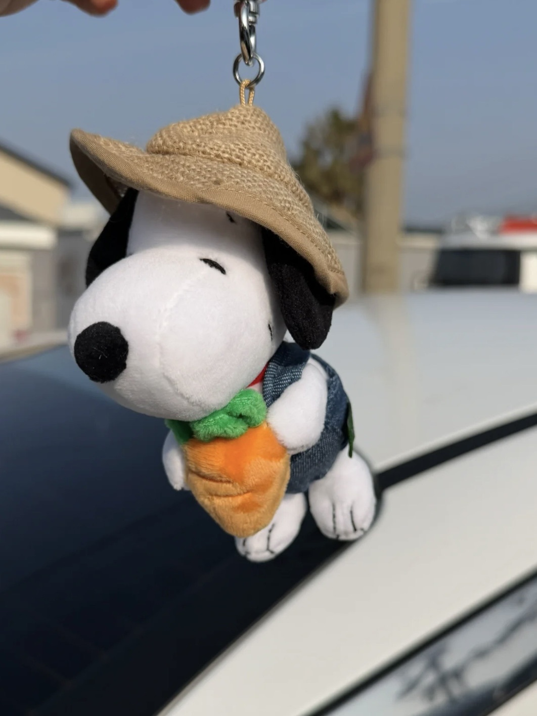 <🇰🇷韓國濟州島限定🥕> Snoopy Garden 史努比 農夫系列 胡蘿蔔 毛絨娃娃吊飾