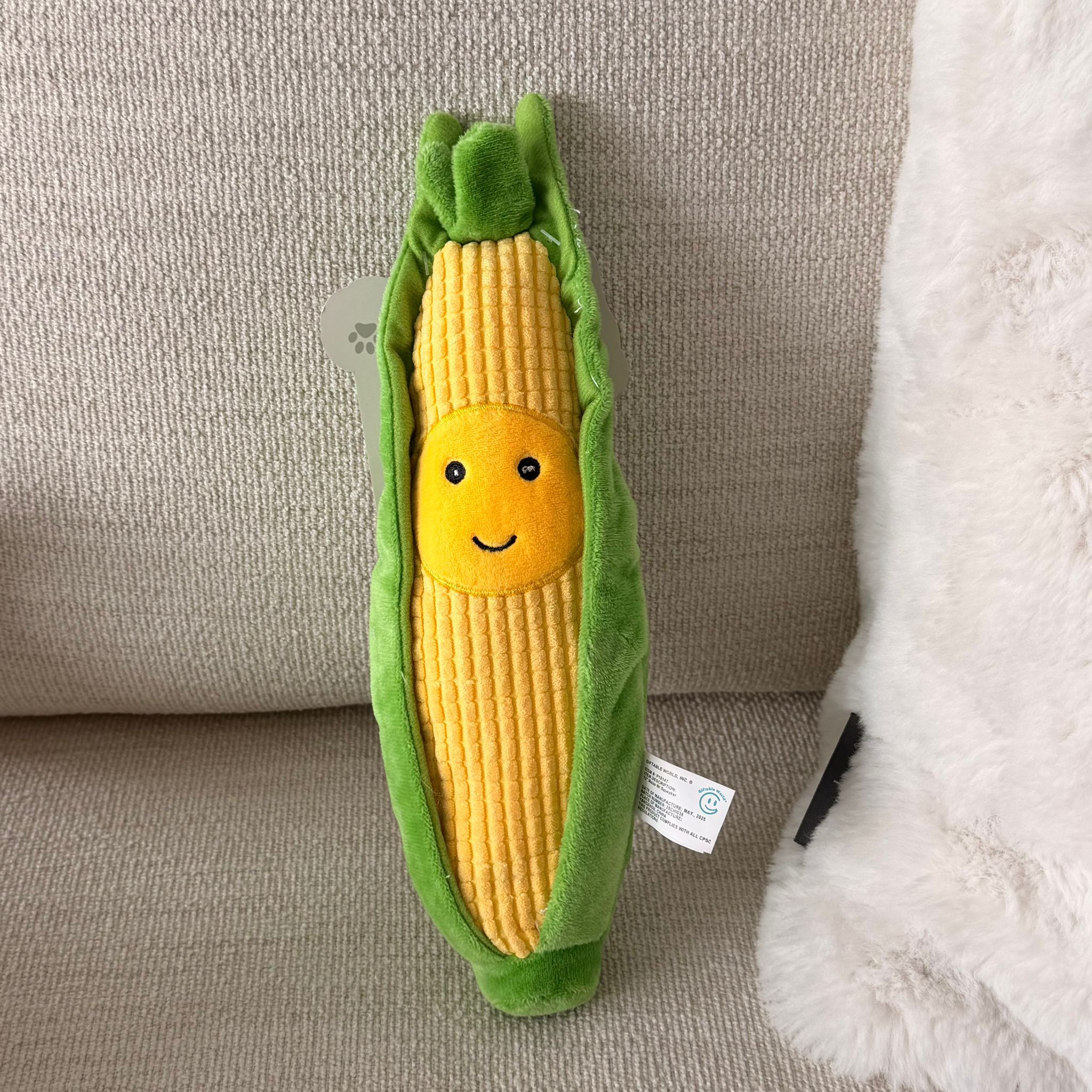 RZ71 粟米 狗狗玩具 (高約12")