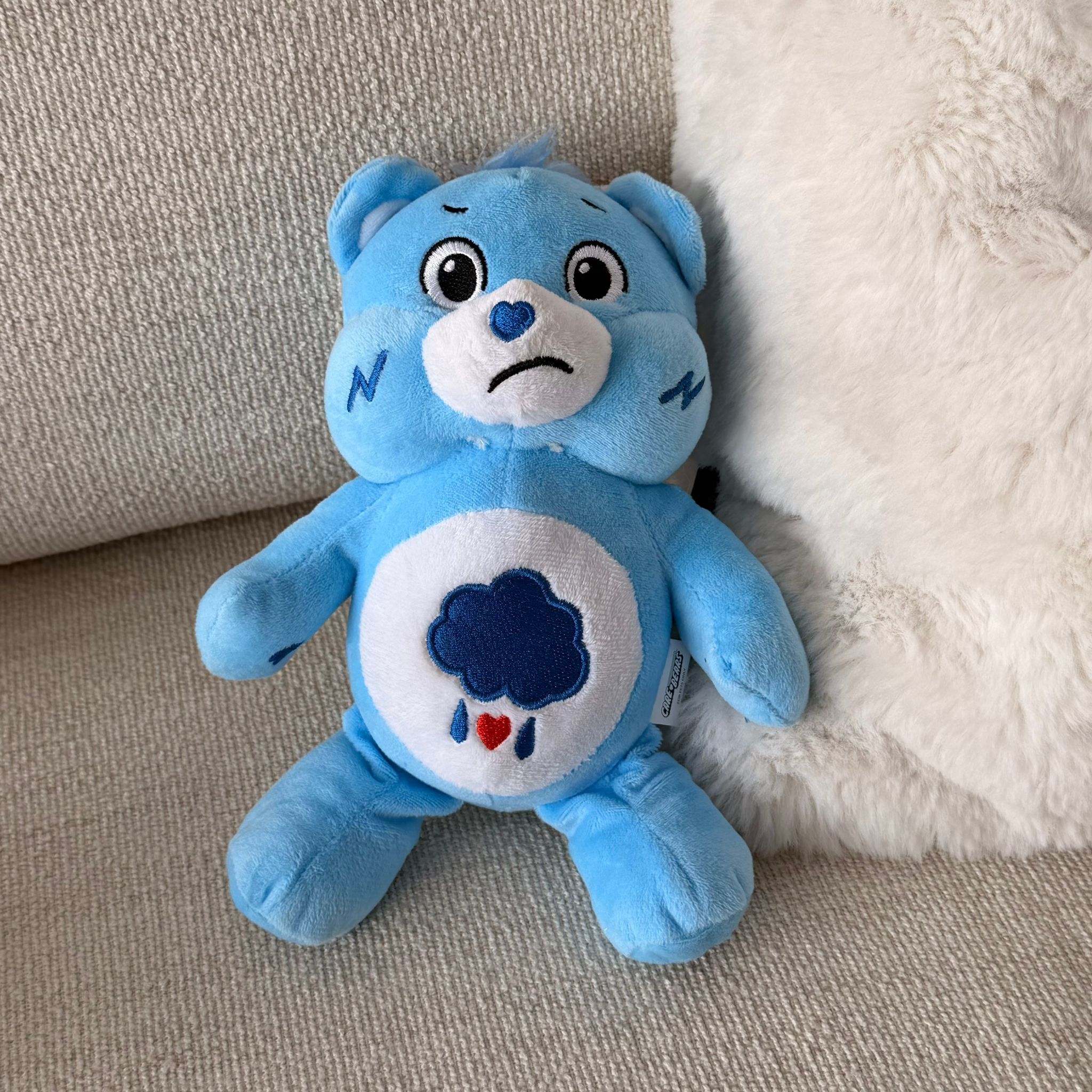 RZ73 藍色Care Bears 狗狗玩具 (高約8")