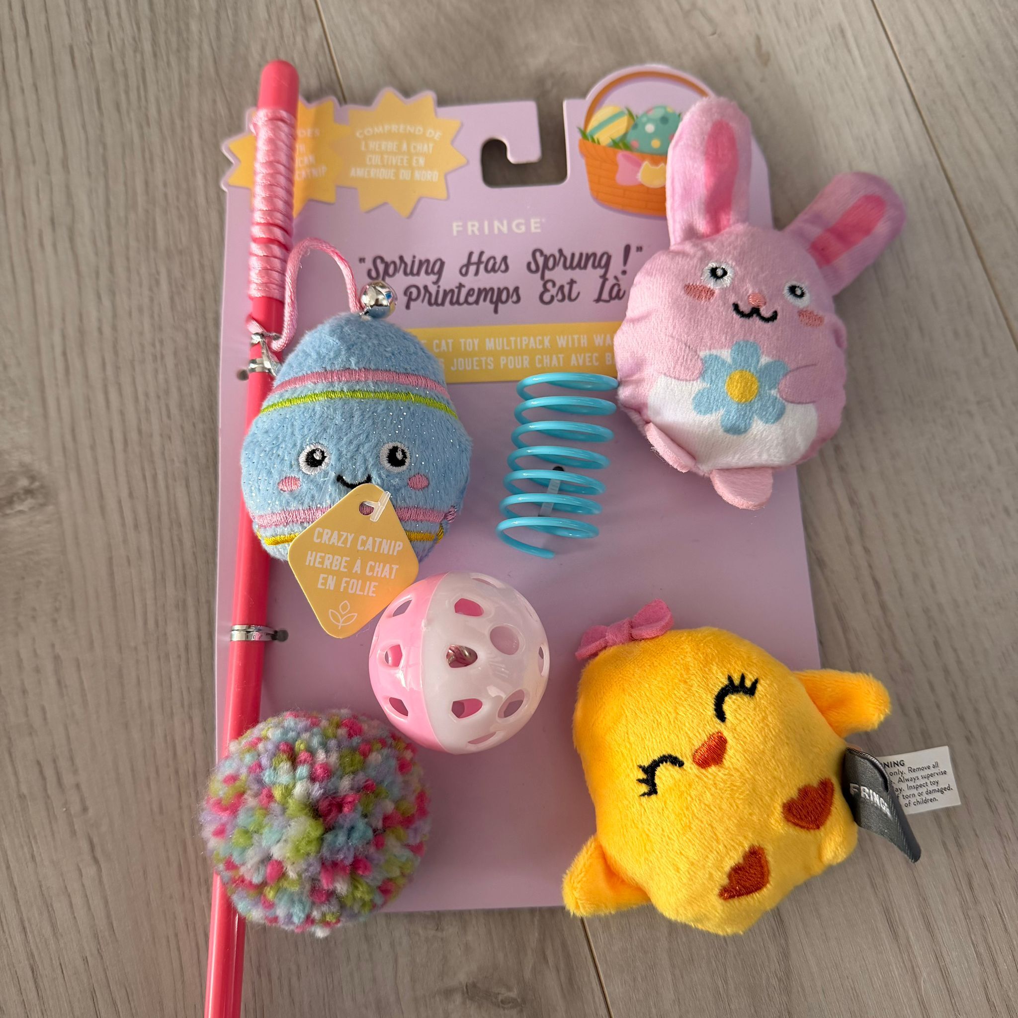 RZ91 復活蛋雞仔主題 逗貓棒set