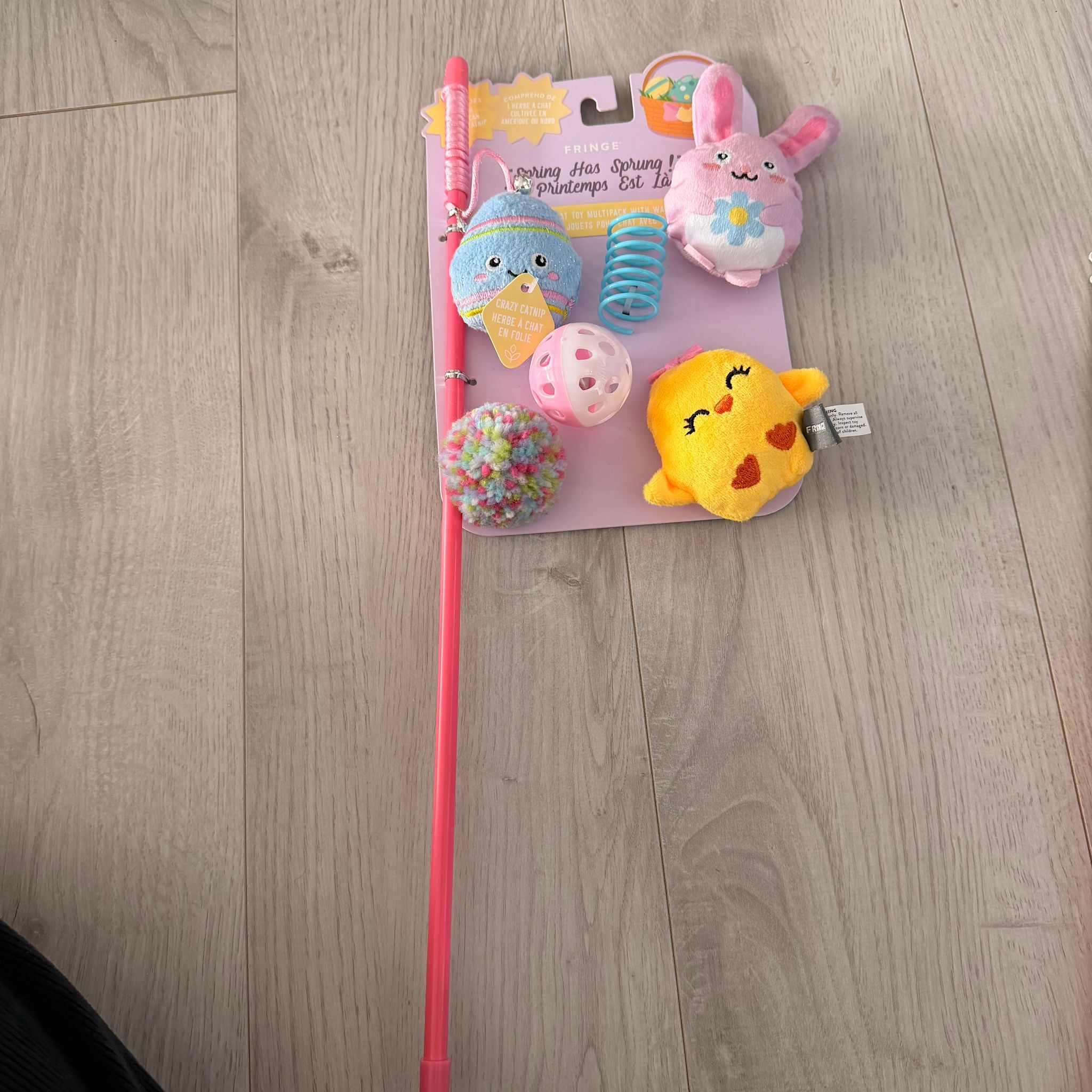 RZ91 復活蛋雞仔主題 逗貓棒set