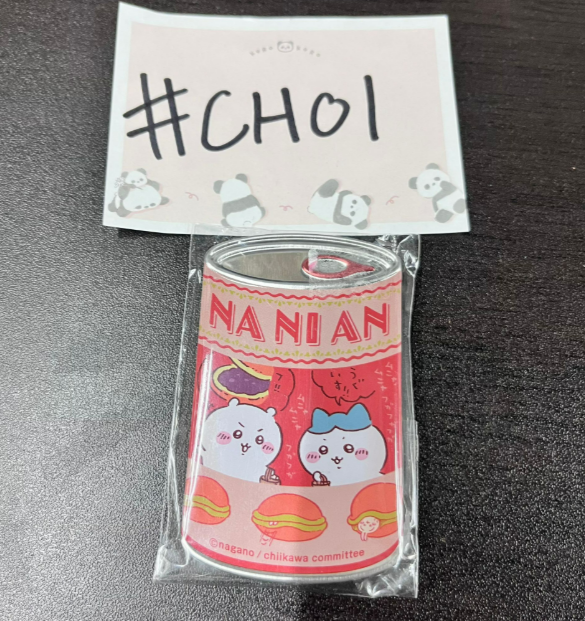 CHIIKAWA 2人 襟章#CHOI