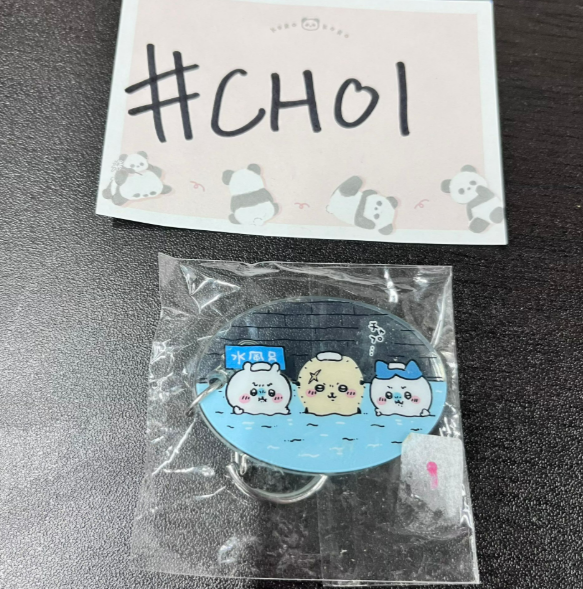CHIIKAWA 3人 掛件#CHOI