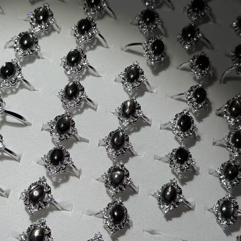 BRA-JJG0407-005 【GSJ】金運石戒指 約8x6x4mm (隨機出) (A5)