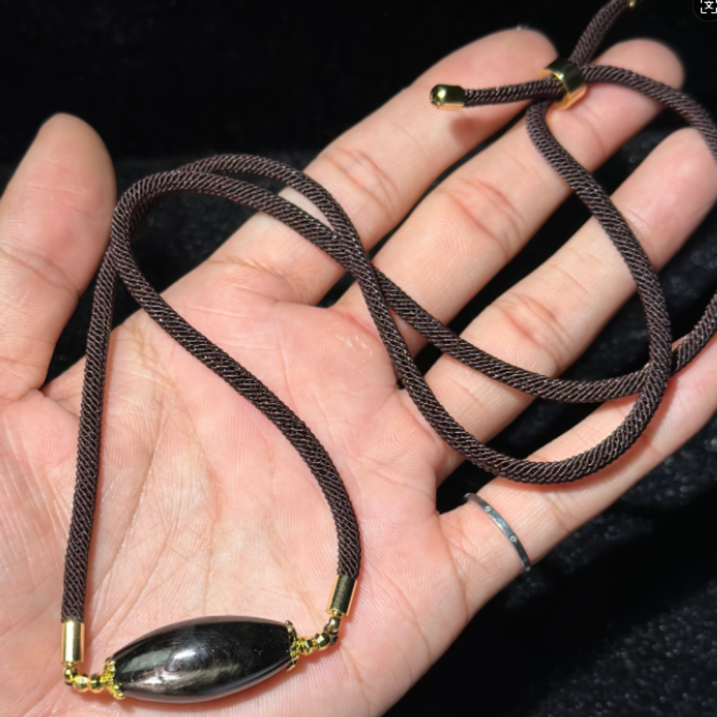 BRA-JJG0407-027 【DL】金運石DIY吊墜 約28*13.4mm (A27)