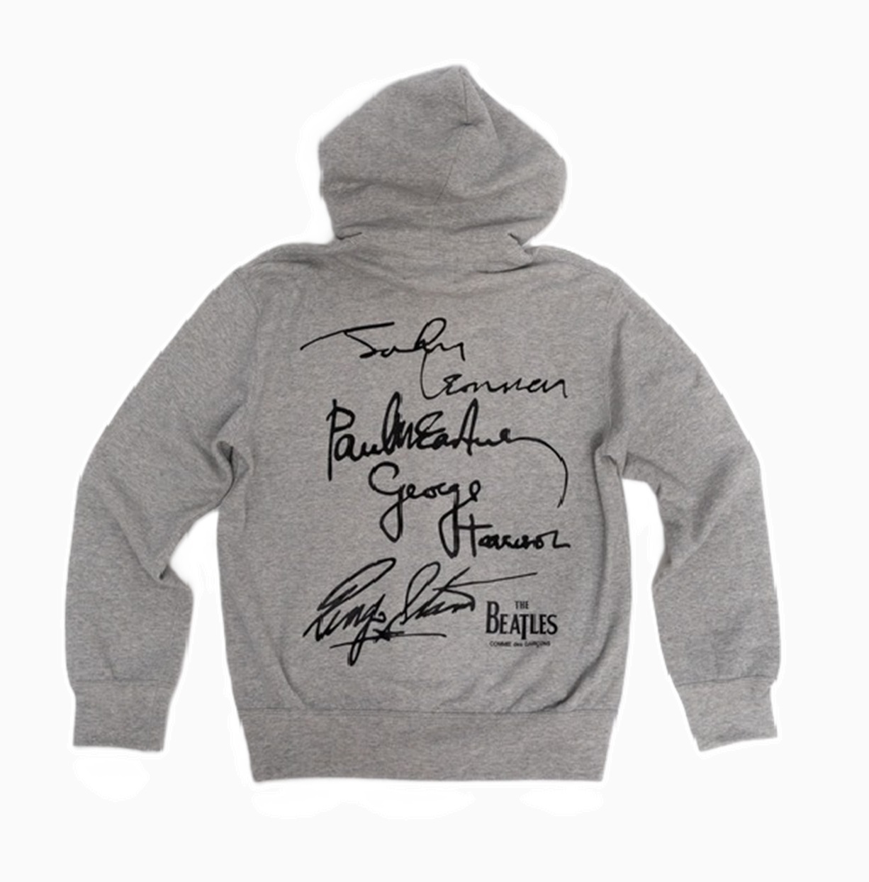 COMME DES GARGONS x THE BEATLES SIGN ZIP HOODIE (MEN) - GREY PRE ORDER ITEM (預訂中)