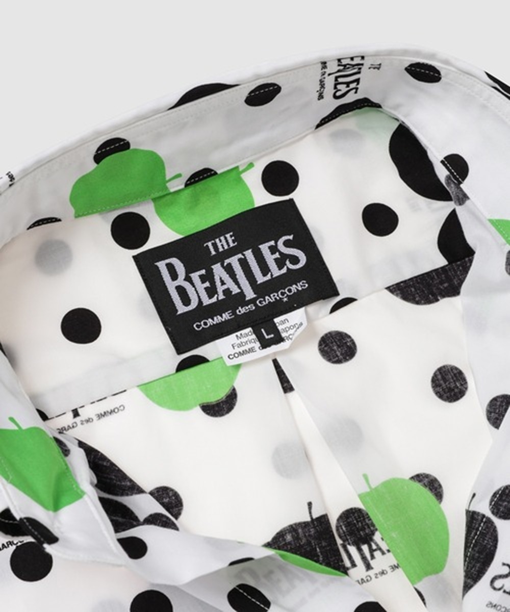 COMME DES GARGONS x THE BEATLES APPLE & DOT SHIRT L/S (SLIM FIT) - PRE ORDER ITEM (預訂中)