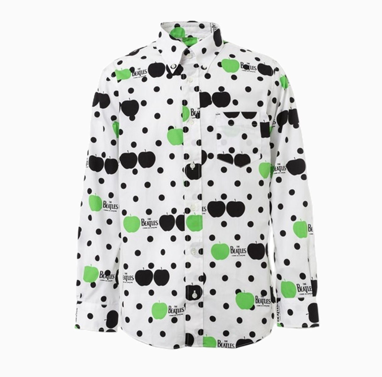 COMME DES GARGONS x THE BEATLES APPLE & DOT SHIRT L/S (SLIM FIT) - PRE ORDER ITEM (預訂中)