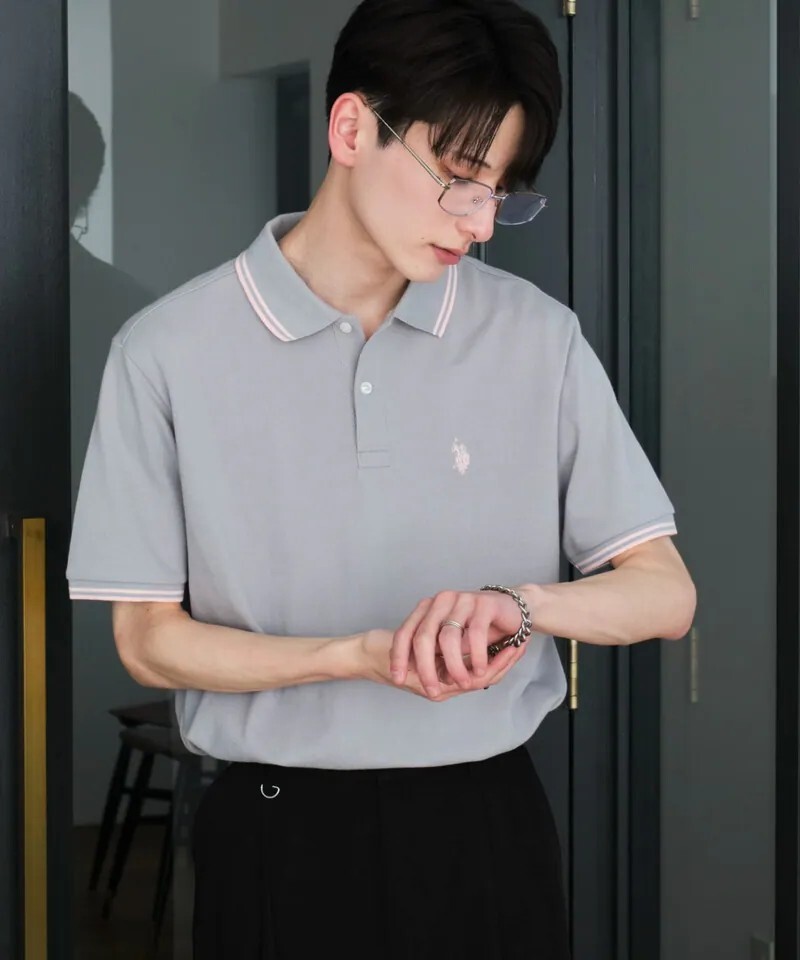 <日本限定🇯🇵> U.S. POLO ASSN.  小Logo 刺繡 POLO衫  短袖