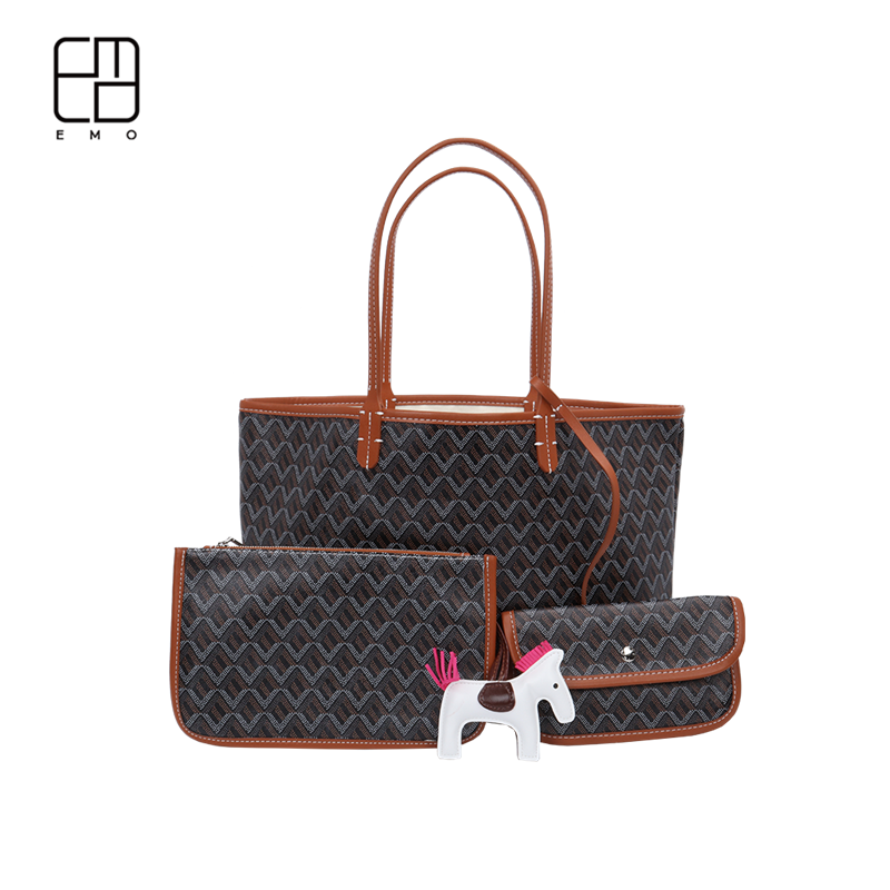 (B) 經典款狗牙包(大) (六款顏色) (額外再隨機送馬仔吊飾1個) - EMO #EM2