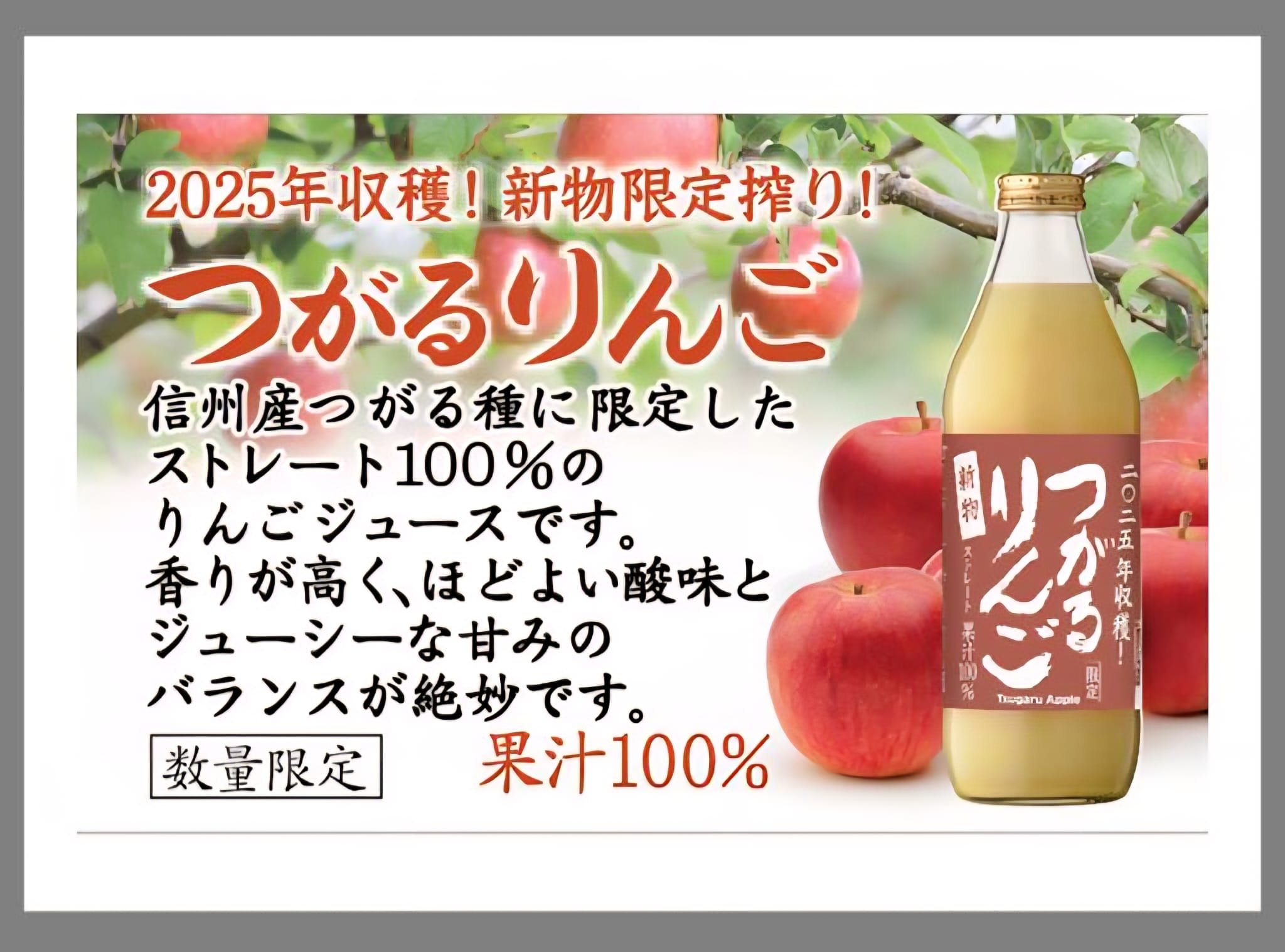 日本順造選津輕蘋果汁