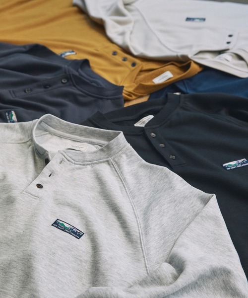日本 The Craft Crew Products 11oz Henley Sweatshirt [CCPls1024]