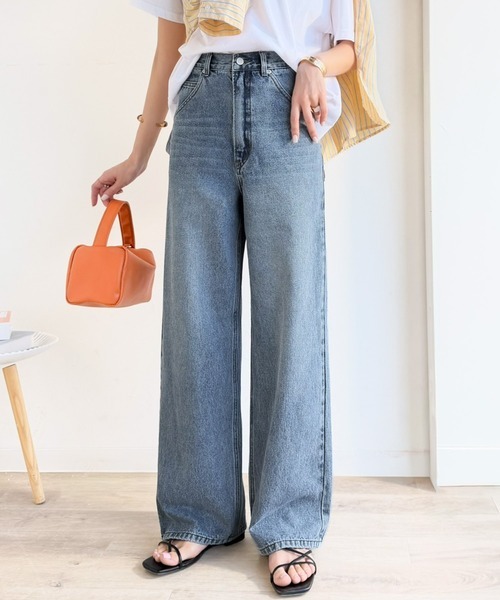 日本🇯🇵連線 JAVA 衣櫃裡都要有一件!直筒高腰牛仔褲 寬褲 牛仔褲 直筒褲 高腰牛仔褲 牛仔寬褲 闊腿褲 落地褲 3色(任買兩件7-11免運)/預購