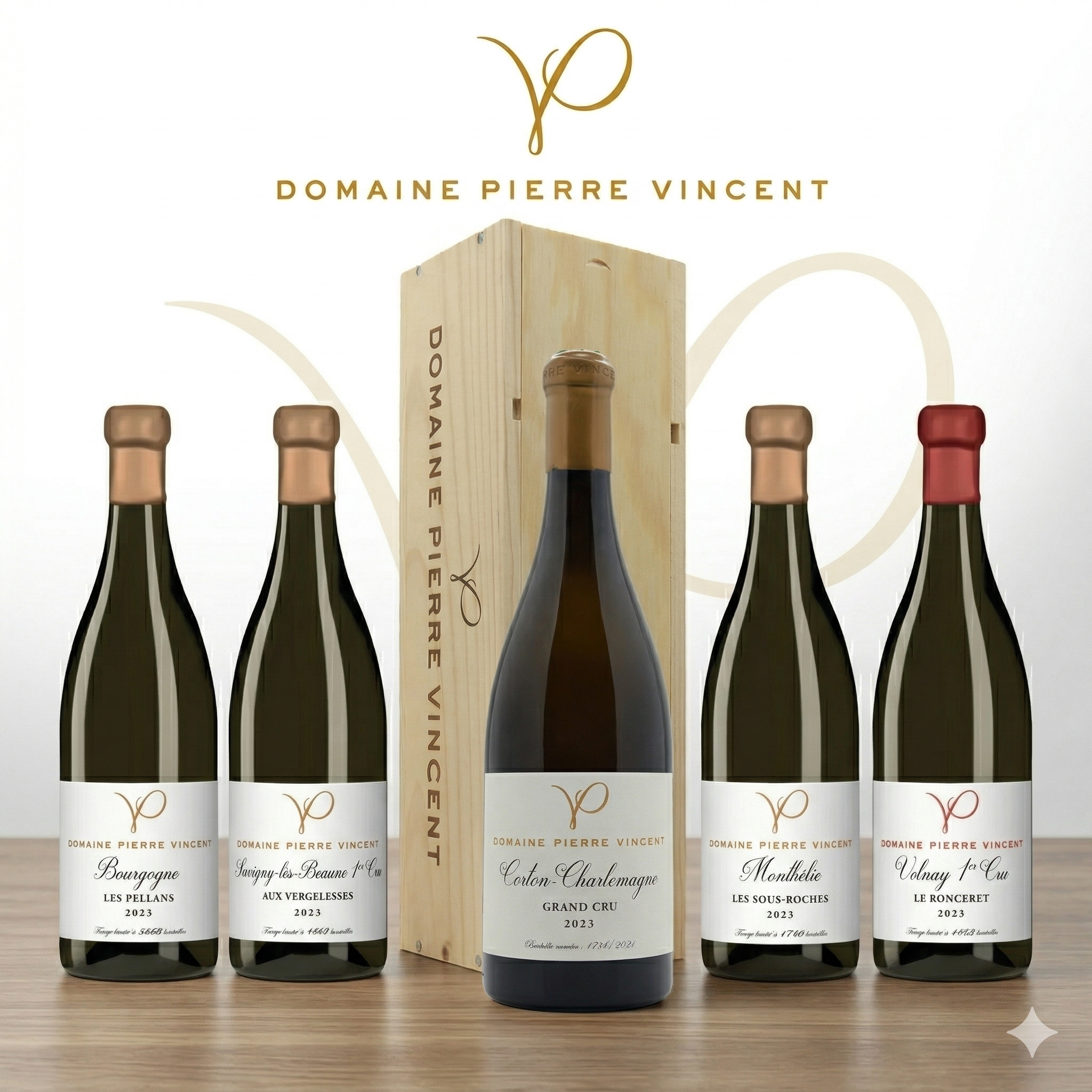 Pierre Vincent 大師元年：紅白傳奇五酒款 6 瓶限定組（限量三組）