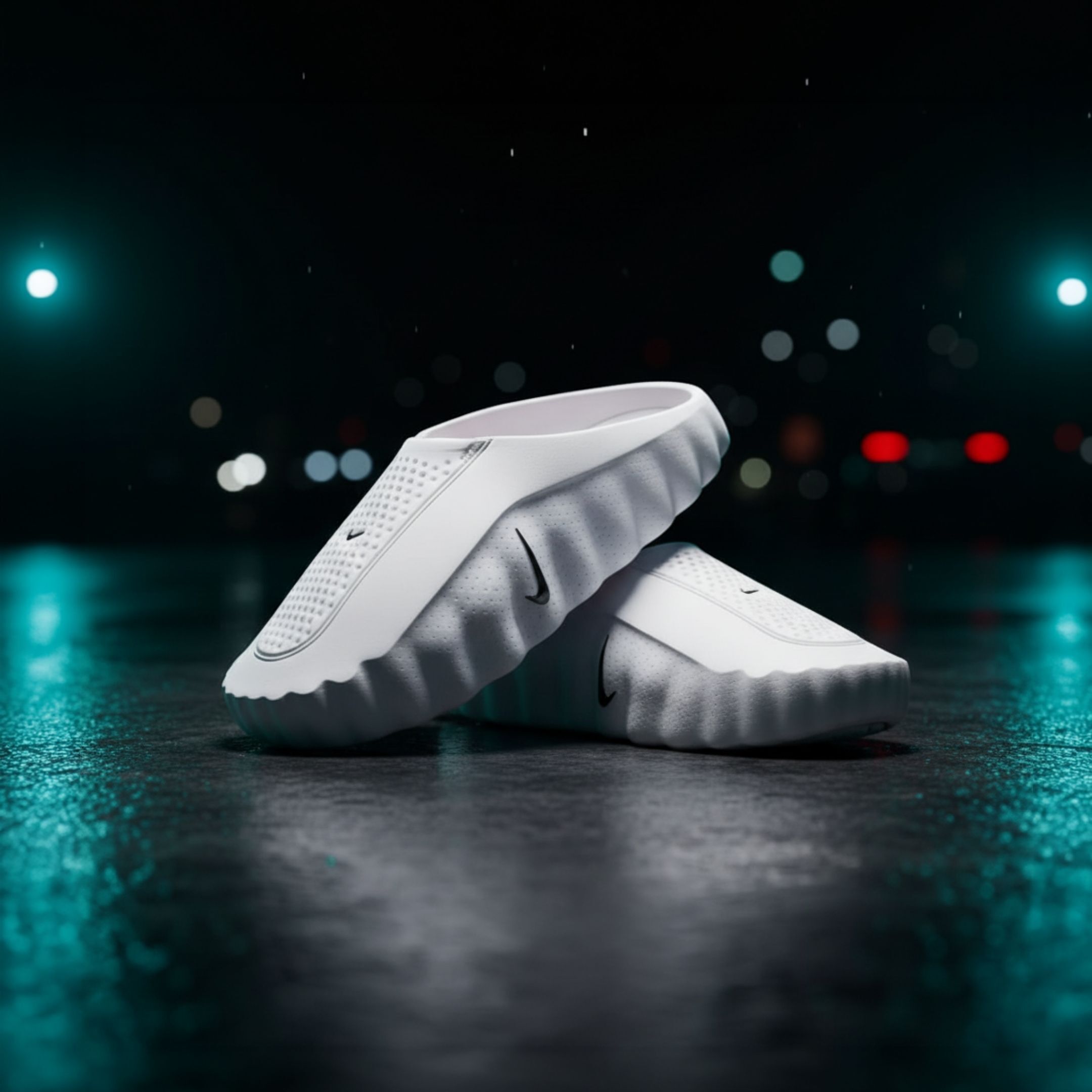 NICEDAY 代購 Nike Mind 001 Pregame Mule 白色 黑勾 拖鞋 HQ4307-101