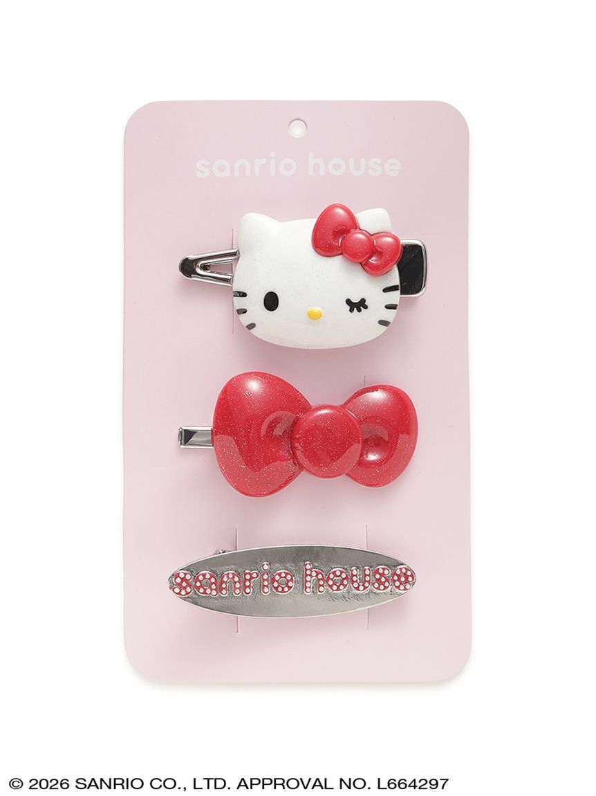 #預購 🇯🇵日本 三麗鷗 Sanrio House 髮夾套組 三入組