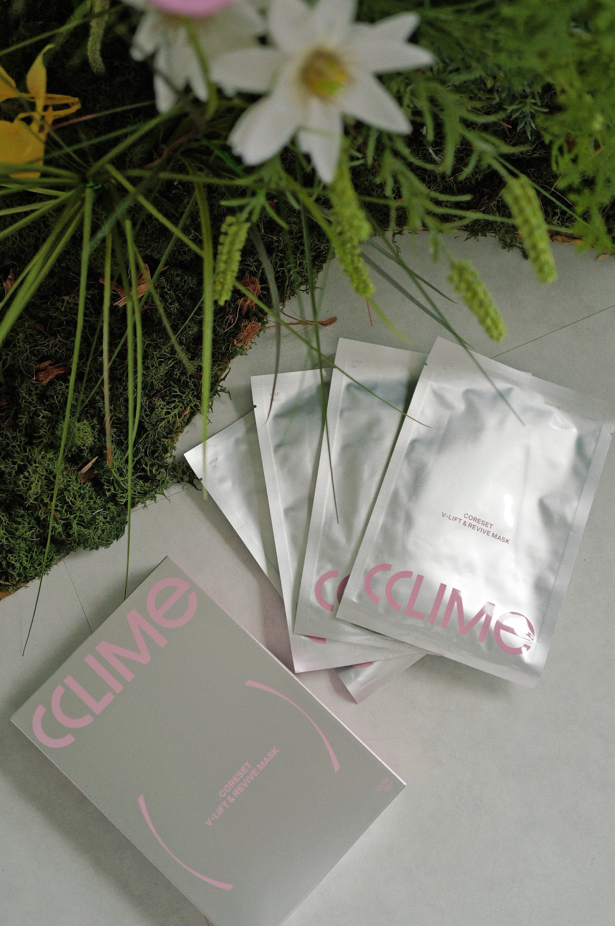 (盒損) CCLIME 小V臉拉提面膜 35ml*4ea