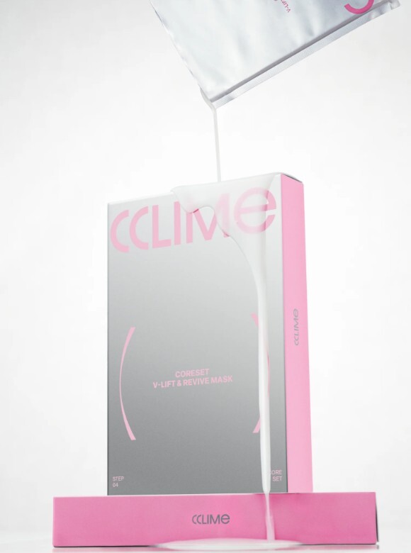 (盒損) CCLIME 小V臉拉提面膜 35ml*4ea