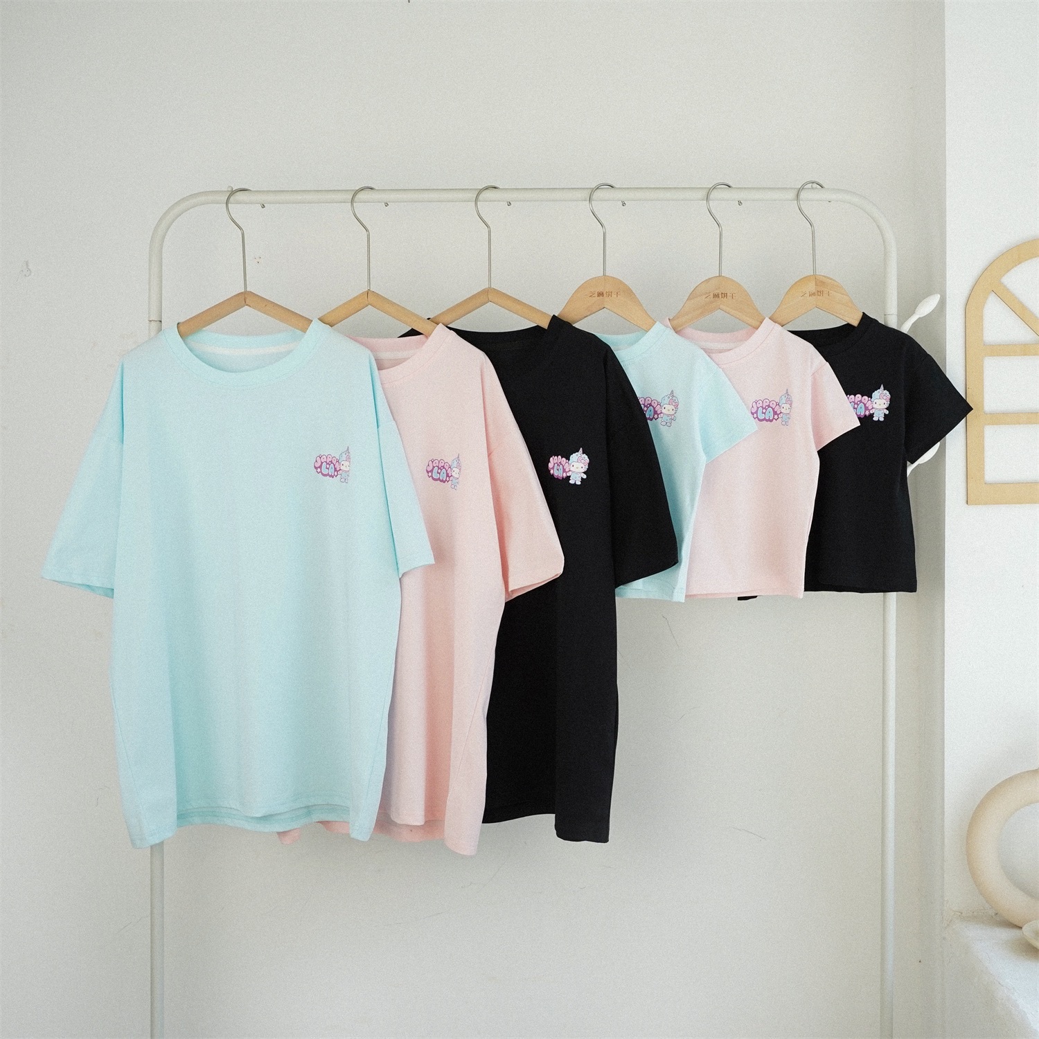 親子裝_三色日系童趣上衣