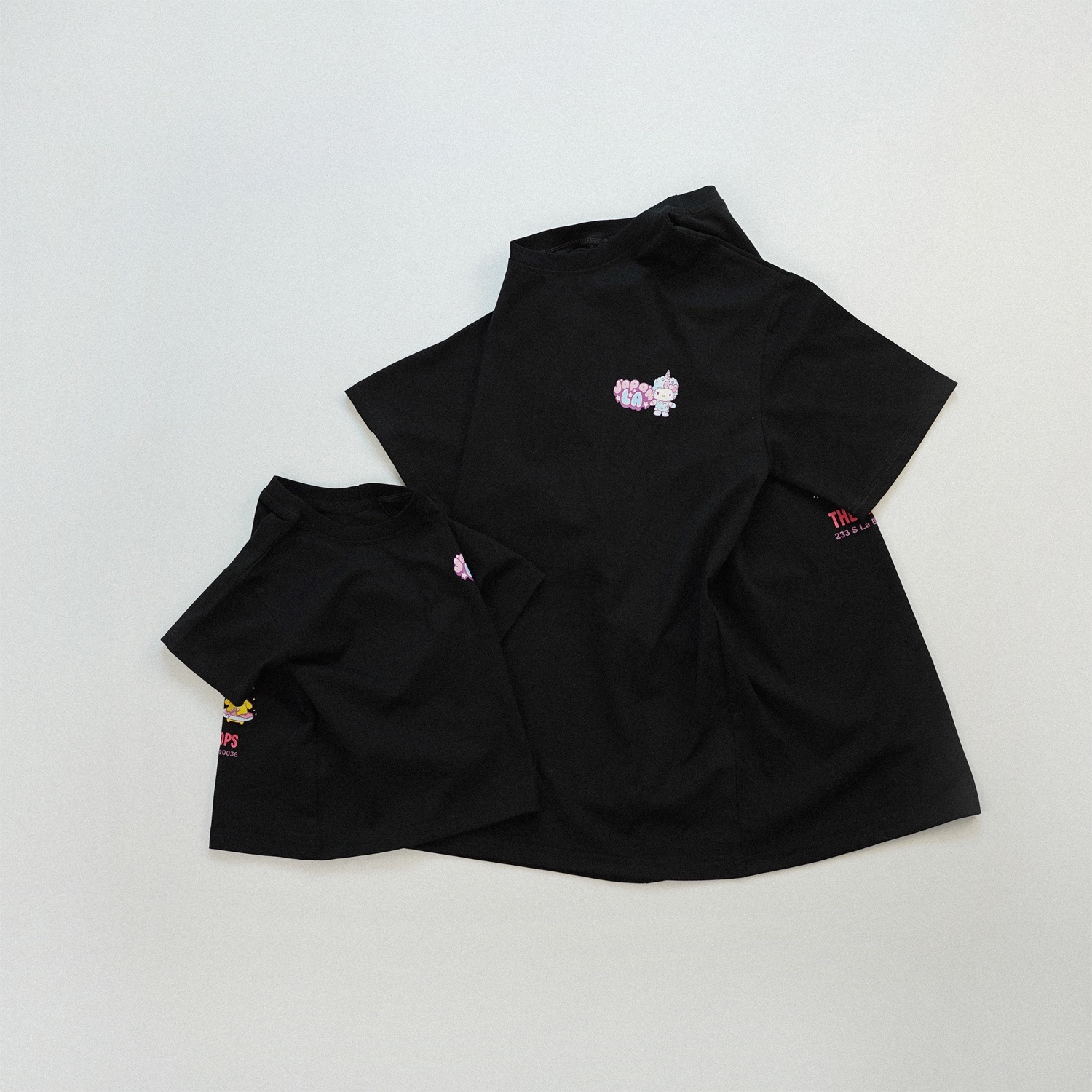 親子裝_三色日系童趣上衣