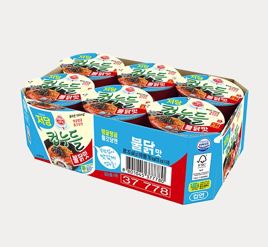 XV051 不倒翁) 低卡粉絲杯麵 *撈麵版* - 辣火雞味 42g (1盒6入) EXP:3個月或以上