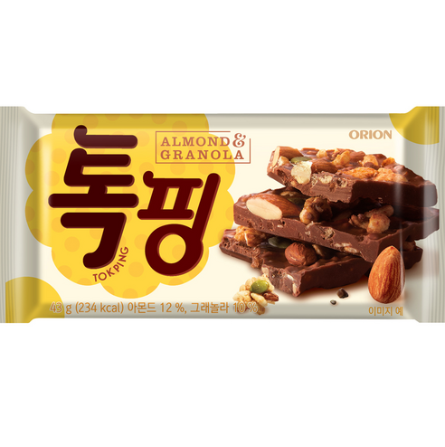 XV067 Orion) 勁多果仁脆脆 Topping 朱古力 43g EXP:2027.01.07